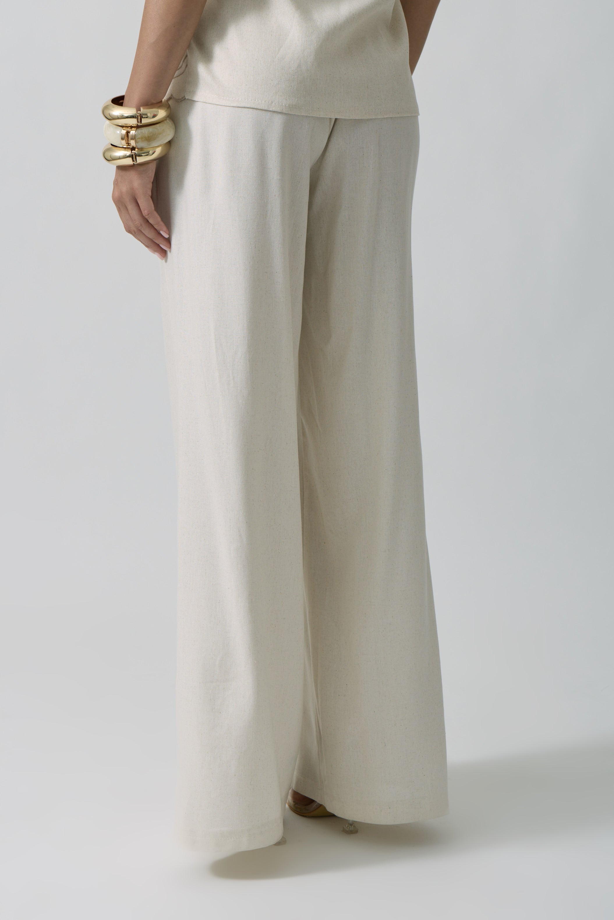 Pantalone Flor avorio|Colore:Avorio