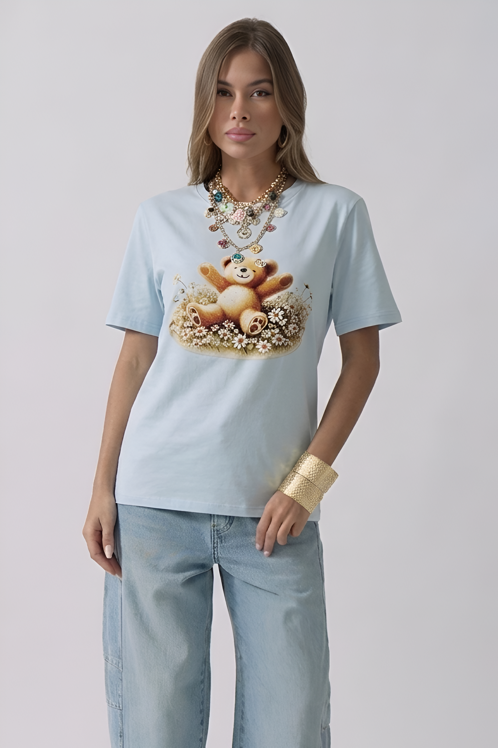 T-Shirt Teddy Celeste