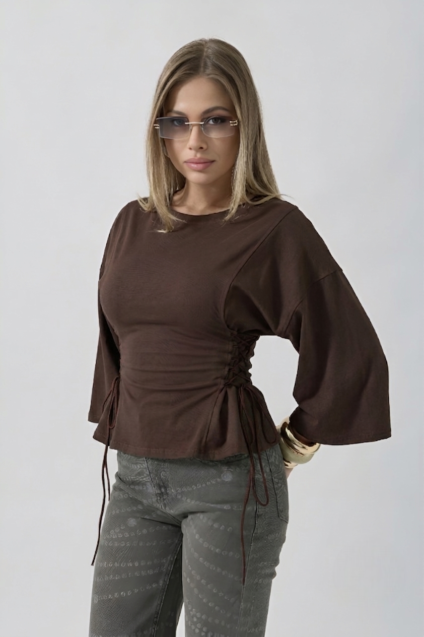 Maglia Lauren Testa di moro|Colore:Testa di moro