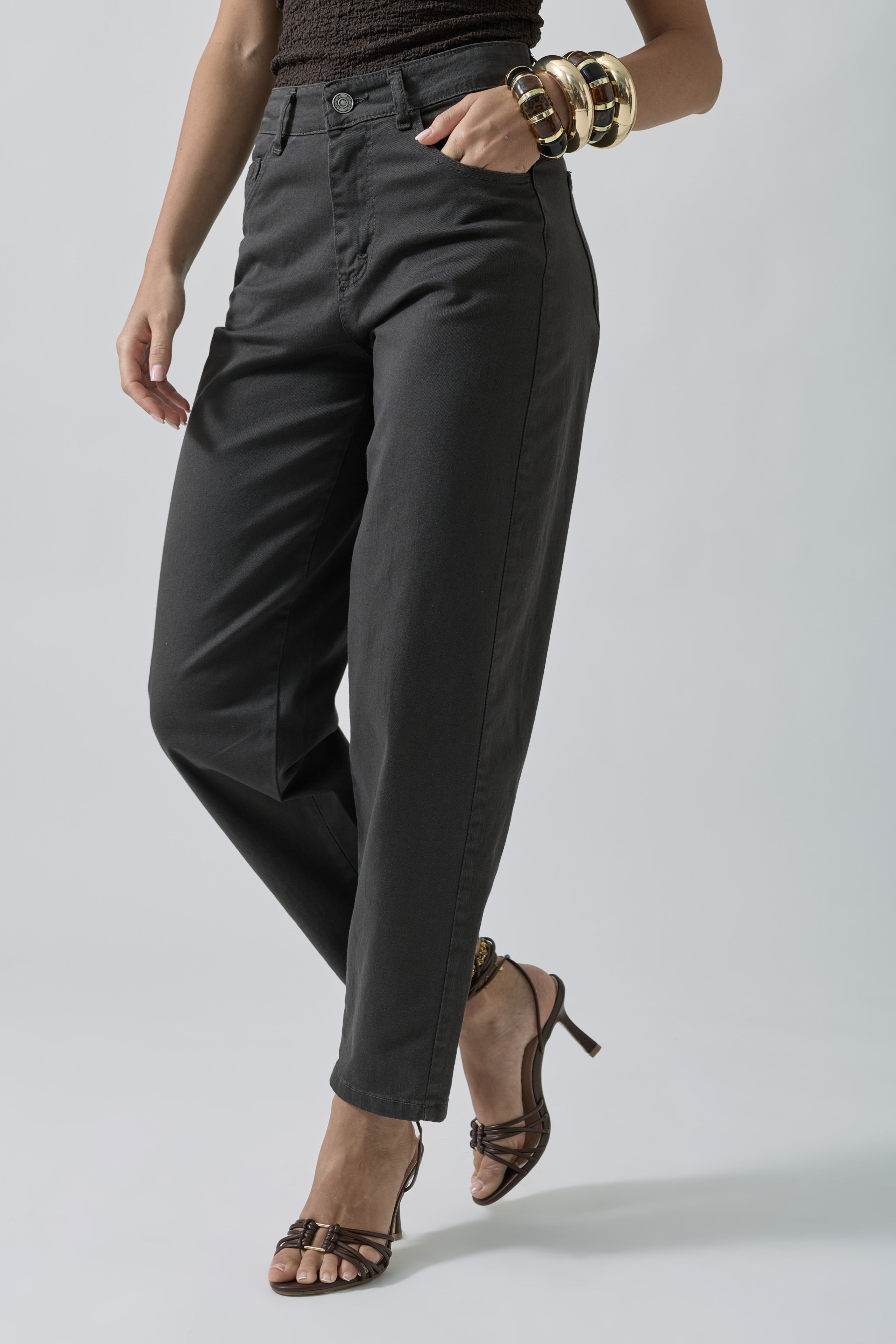 Pantalone Arianna testa di moro|Colore:Testa di moro