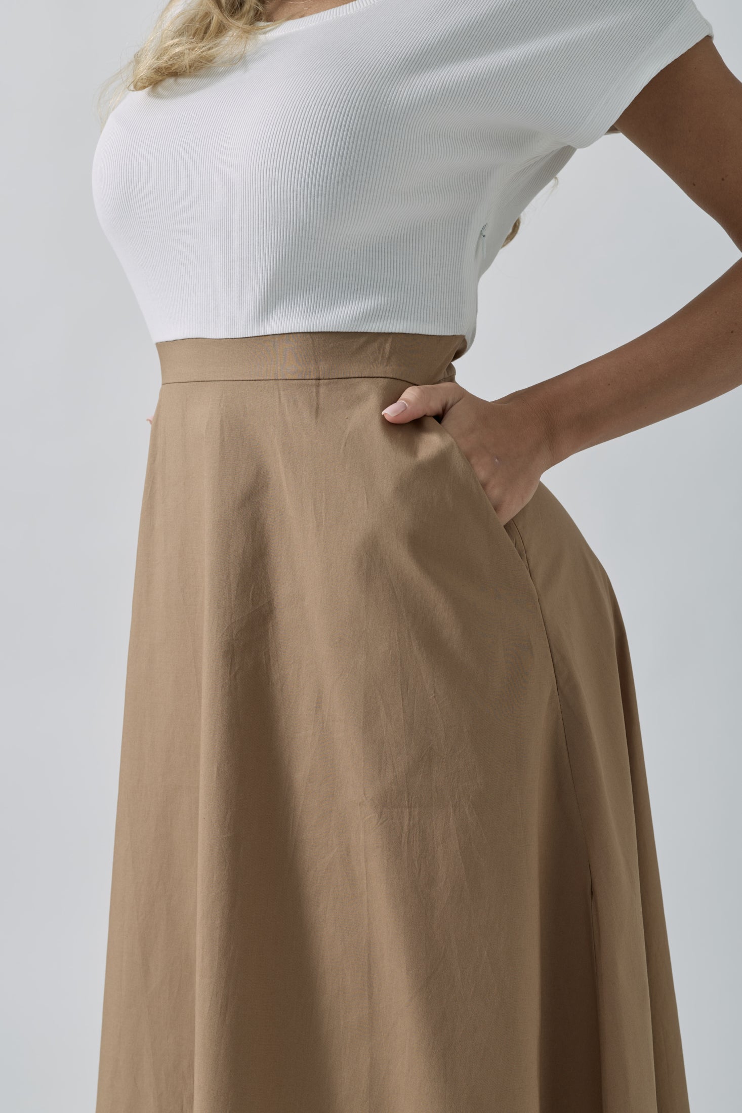 Abito Combinato cammello|Colore:Cammello