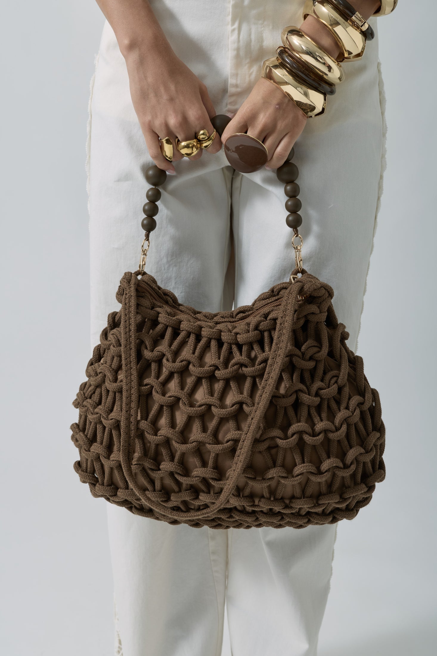 Borsa Nizza Cacao|Colore:Cacao