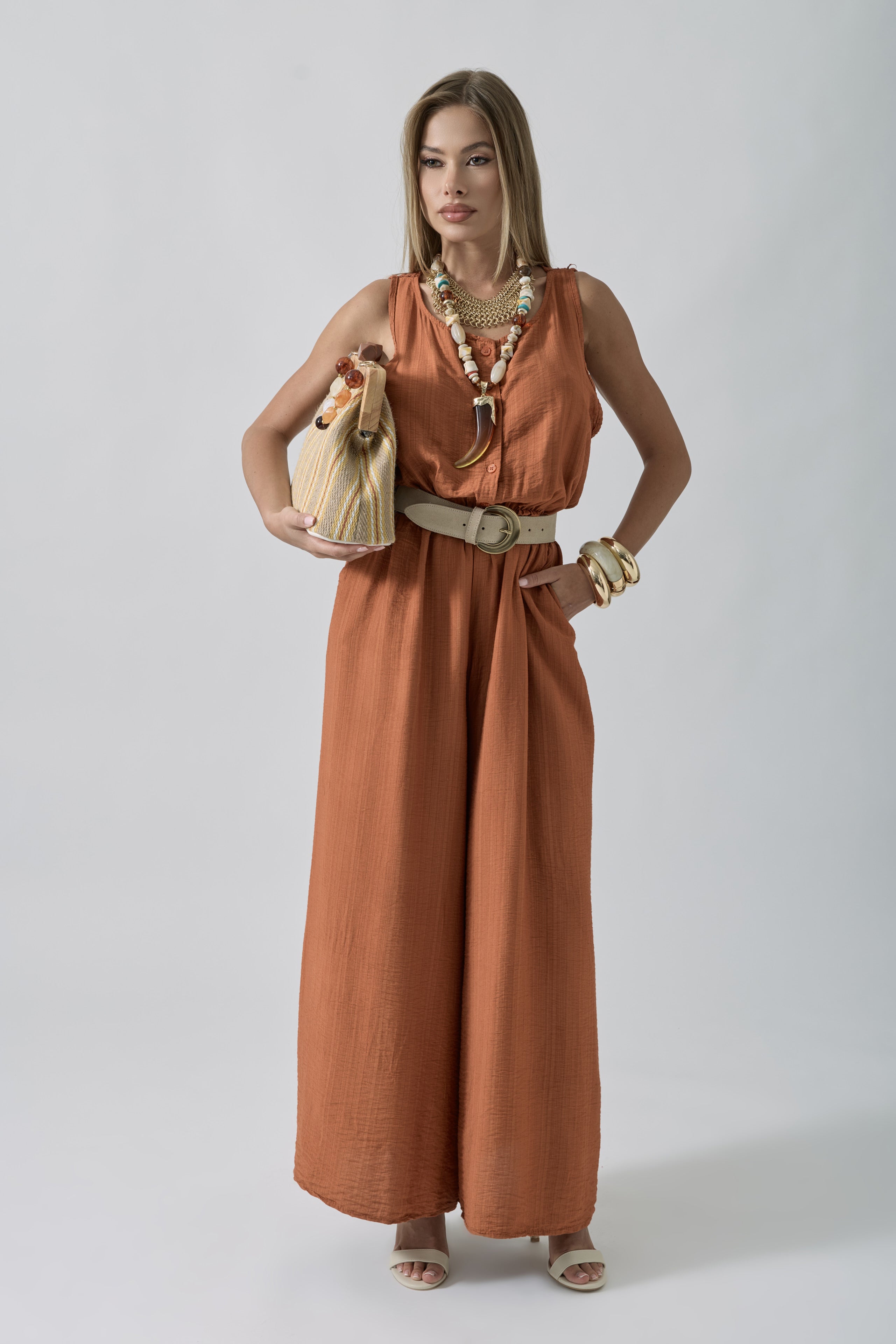 Tuta Ethna ruggine|Colore:Ruggine