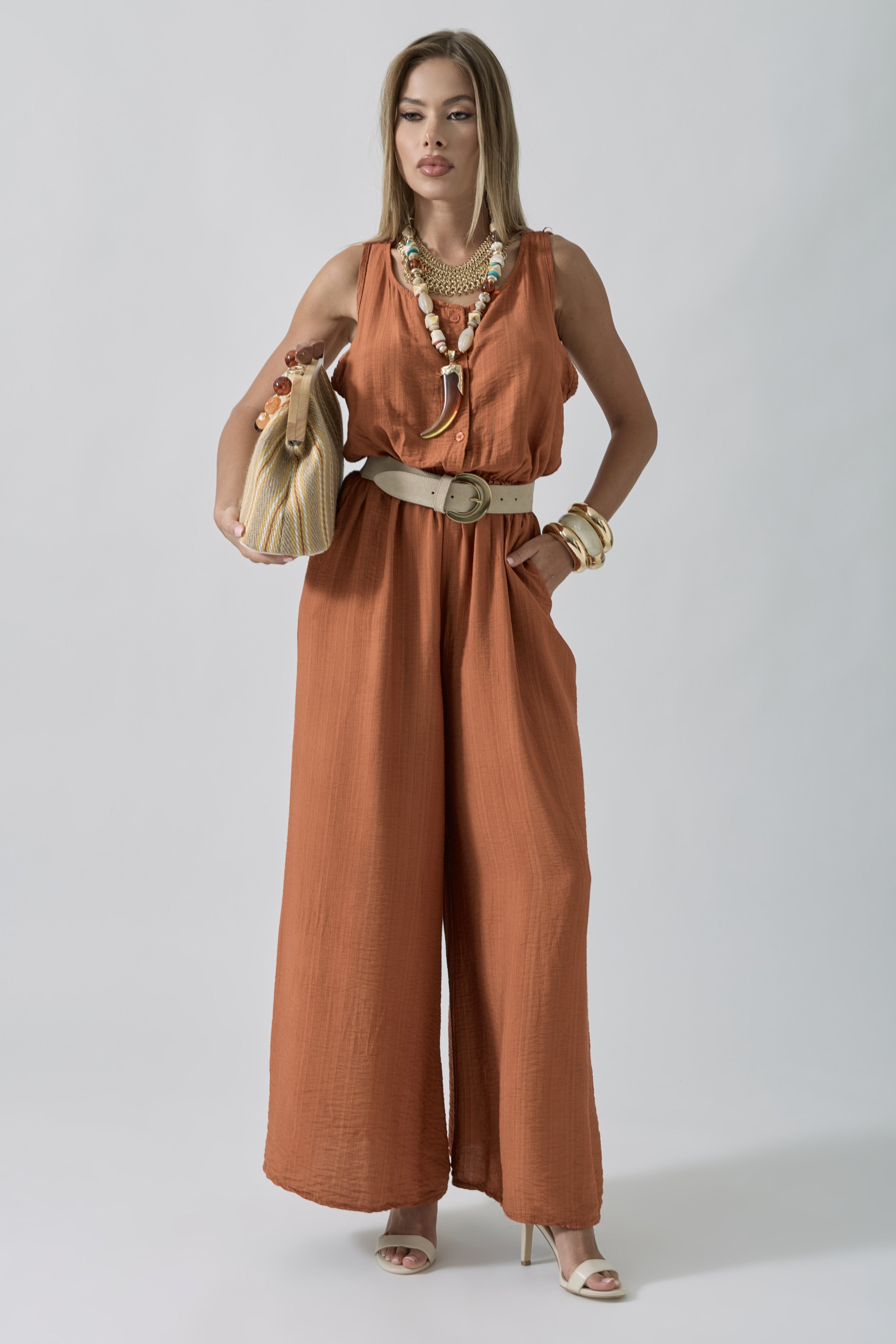 Tuta Ethna ruggine|Colore:Ruggine