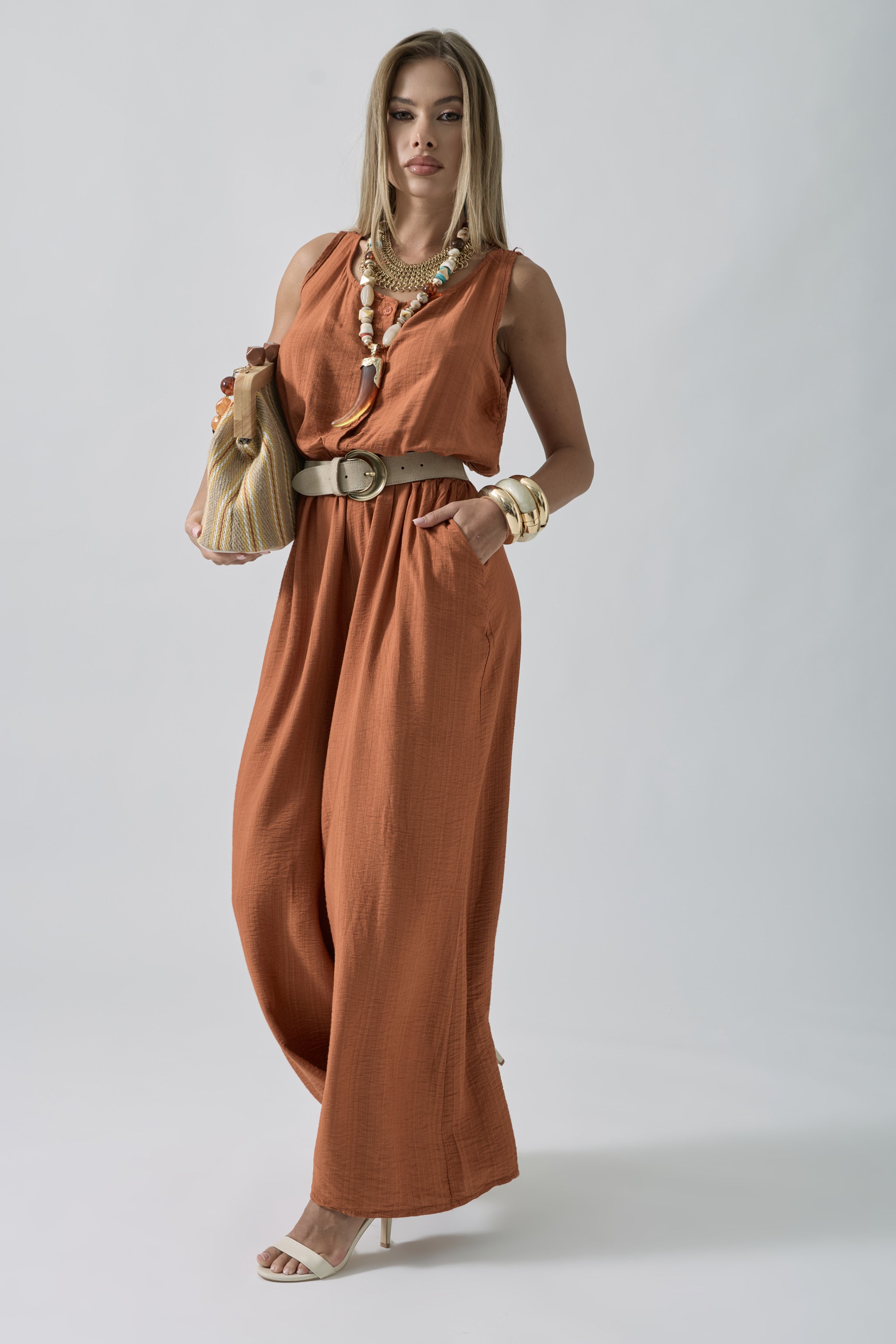 Tuta Ethna ruggine|Colore:Ruggine