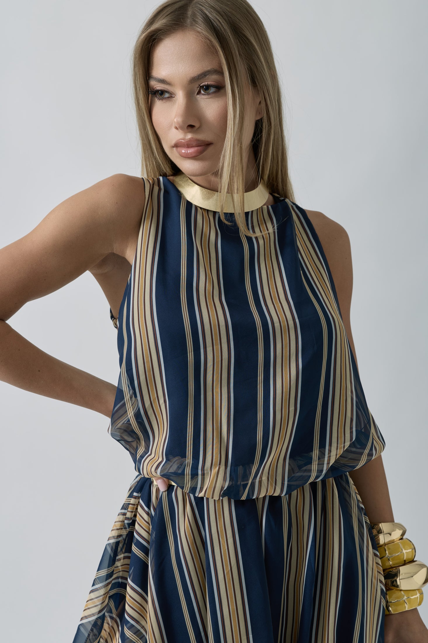 Abito Miriam blu|Colore:Blu