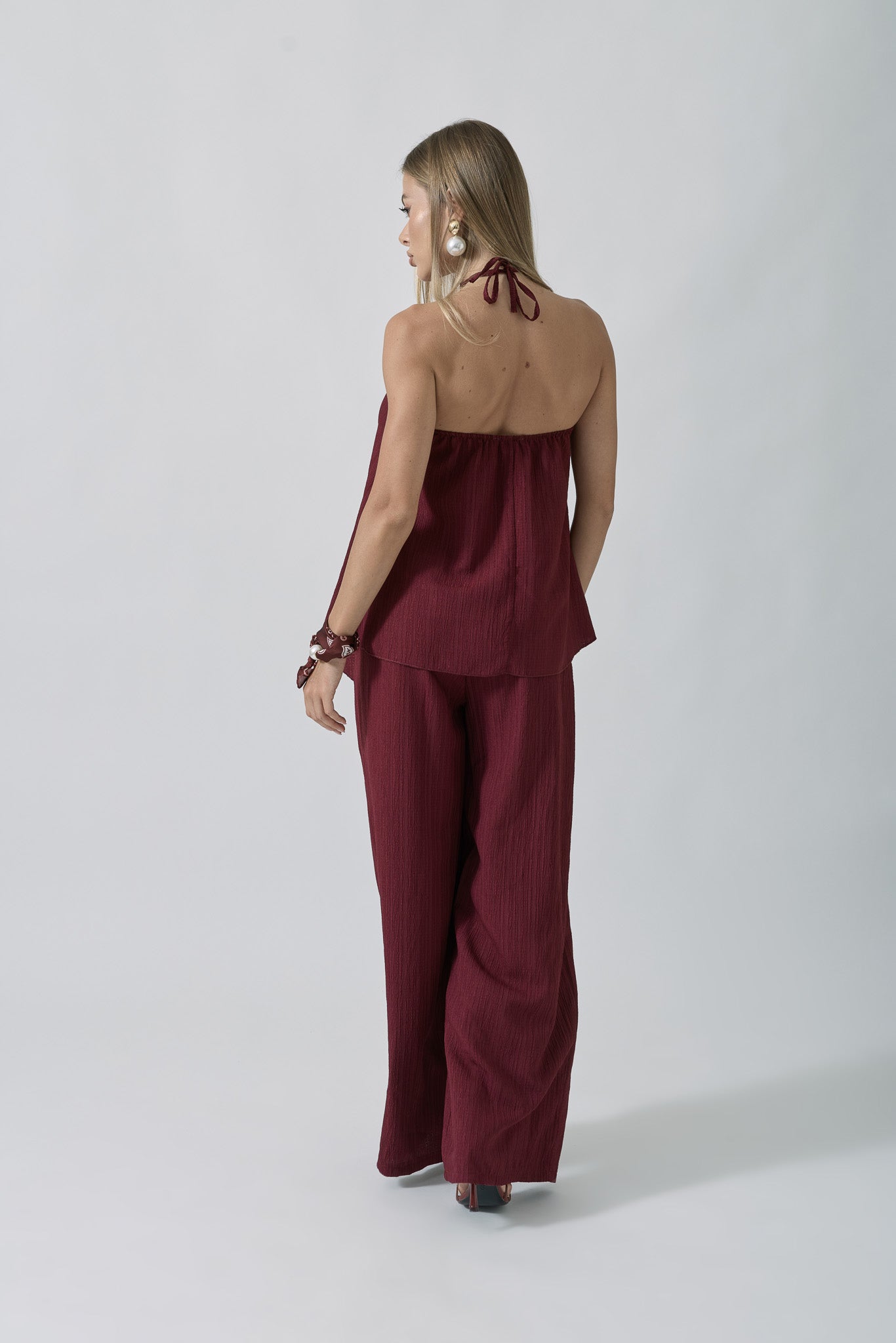 Coordinato Zaira bordeaux|Colore:Bordeaux