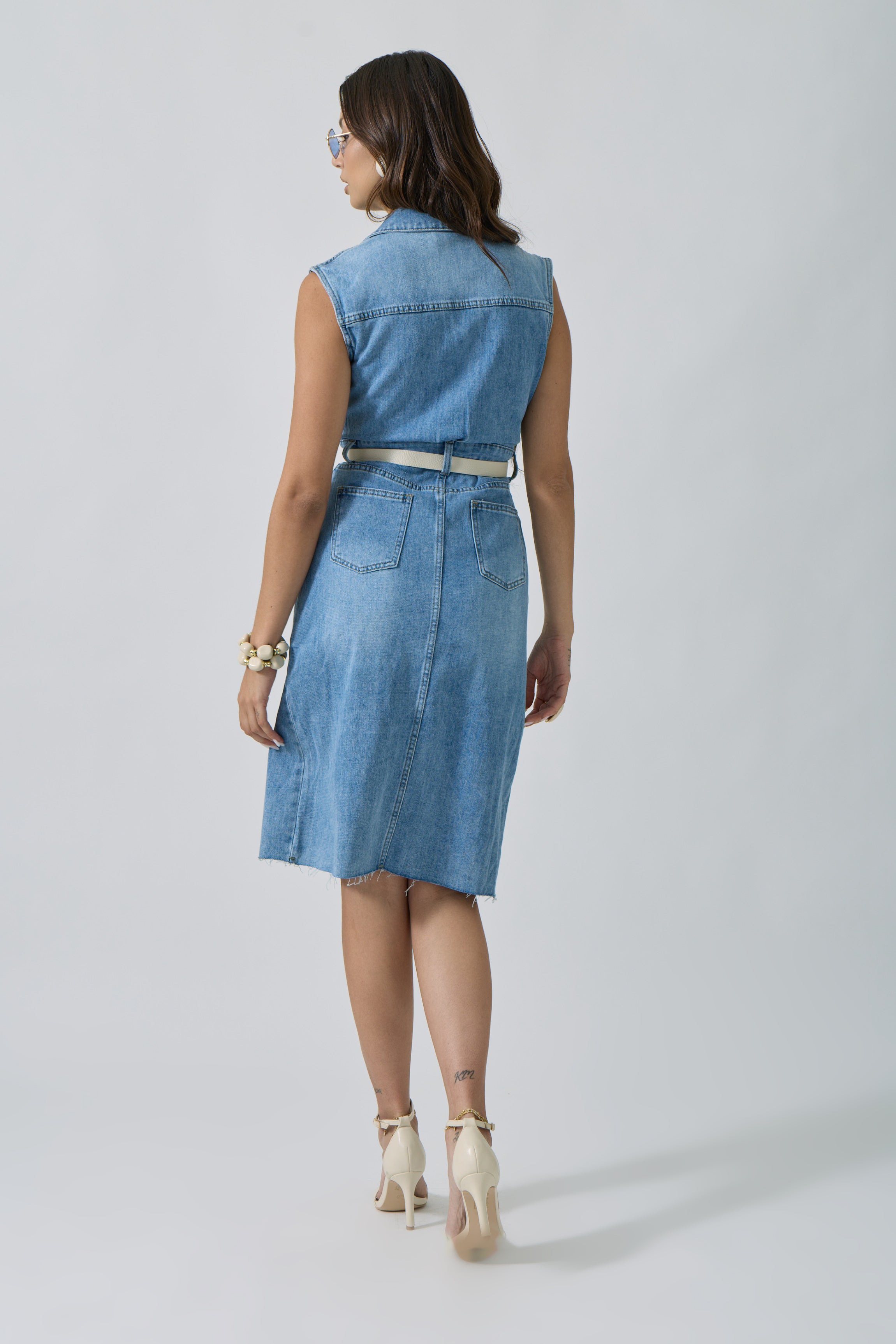 Abito Rock denim chiaro|Colore:Denim chiaro