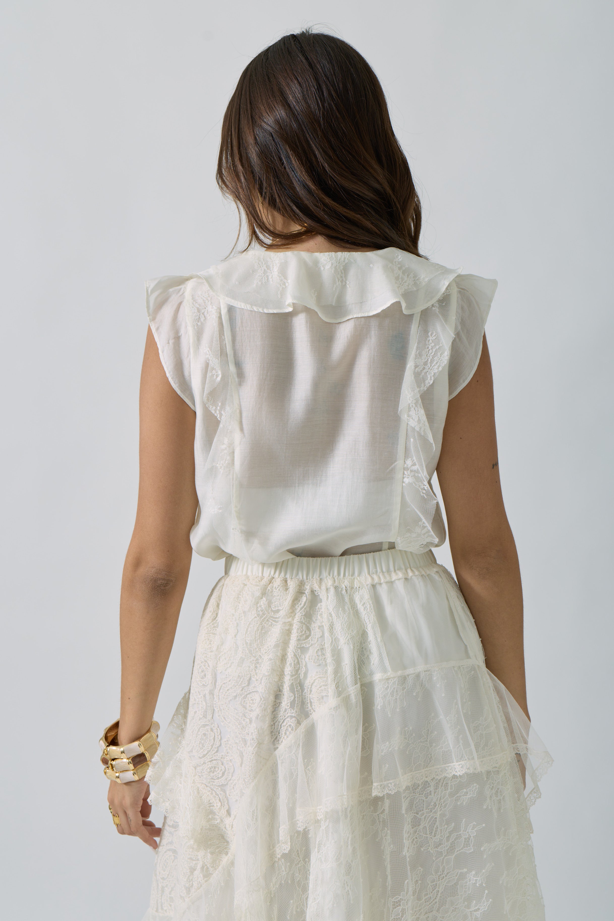 Camicia Gabry burro|Colore:Burro