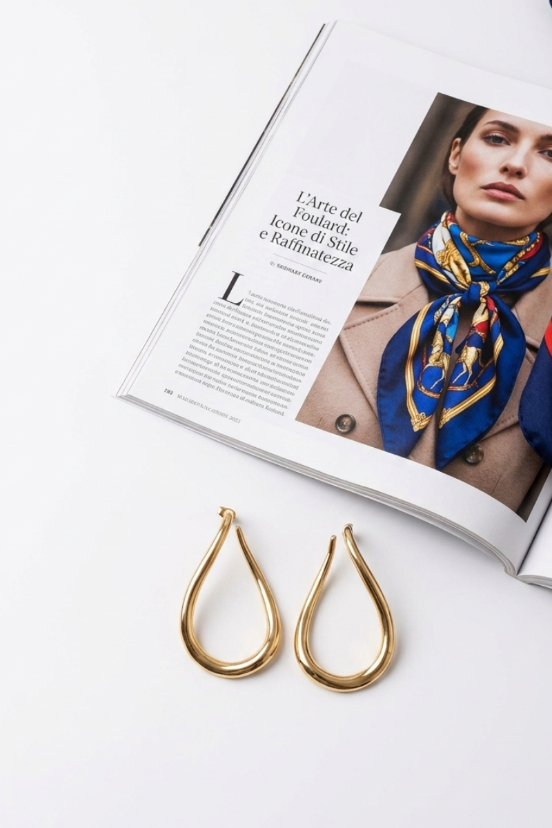 Orecchini Jill oro|Colore:Oro