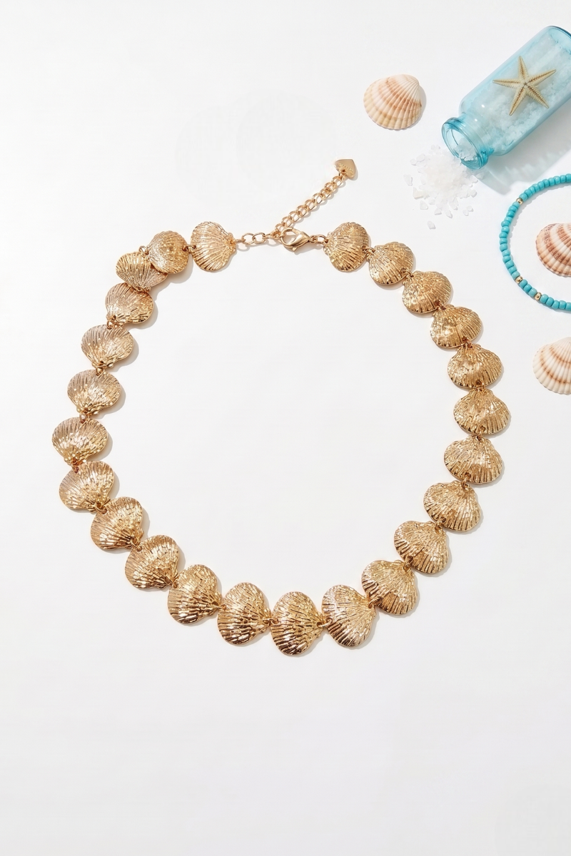 Collana Mini Sheel oro|Colore:Oro