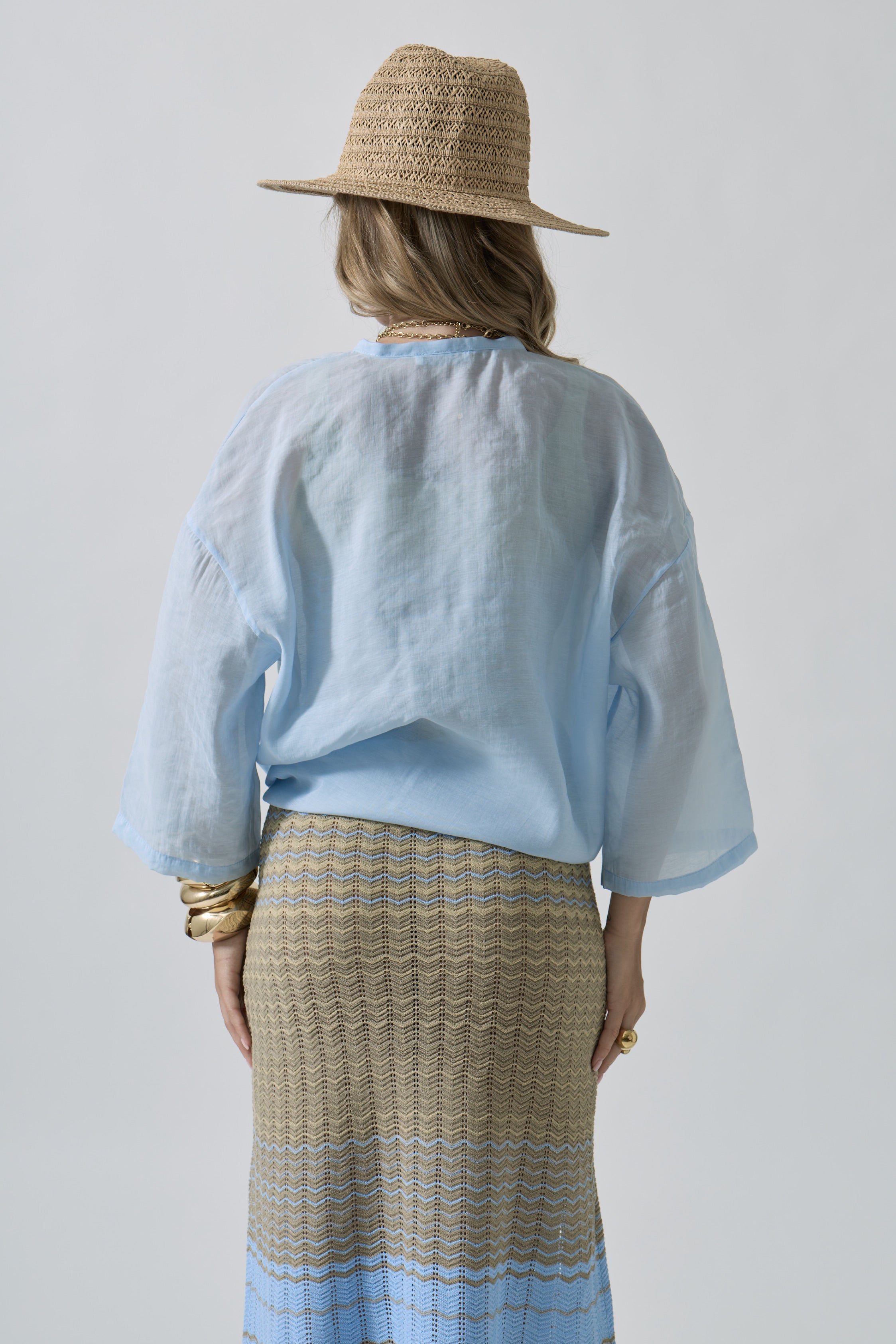 Camicia Ariel Celeste|Colore:Celeste