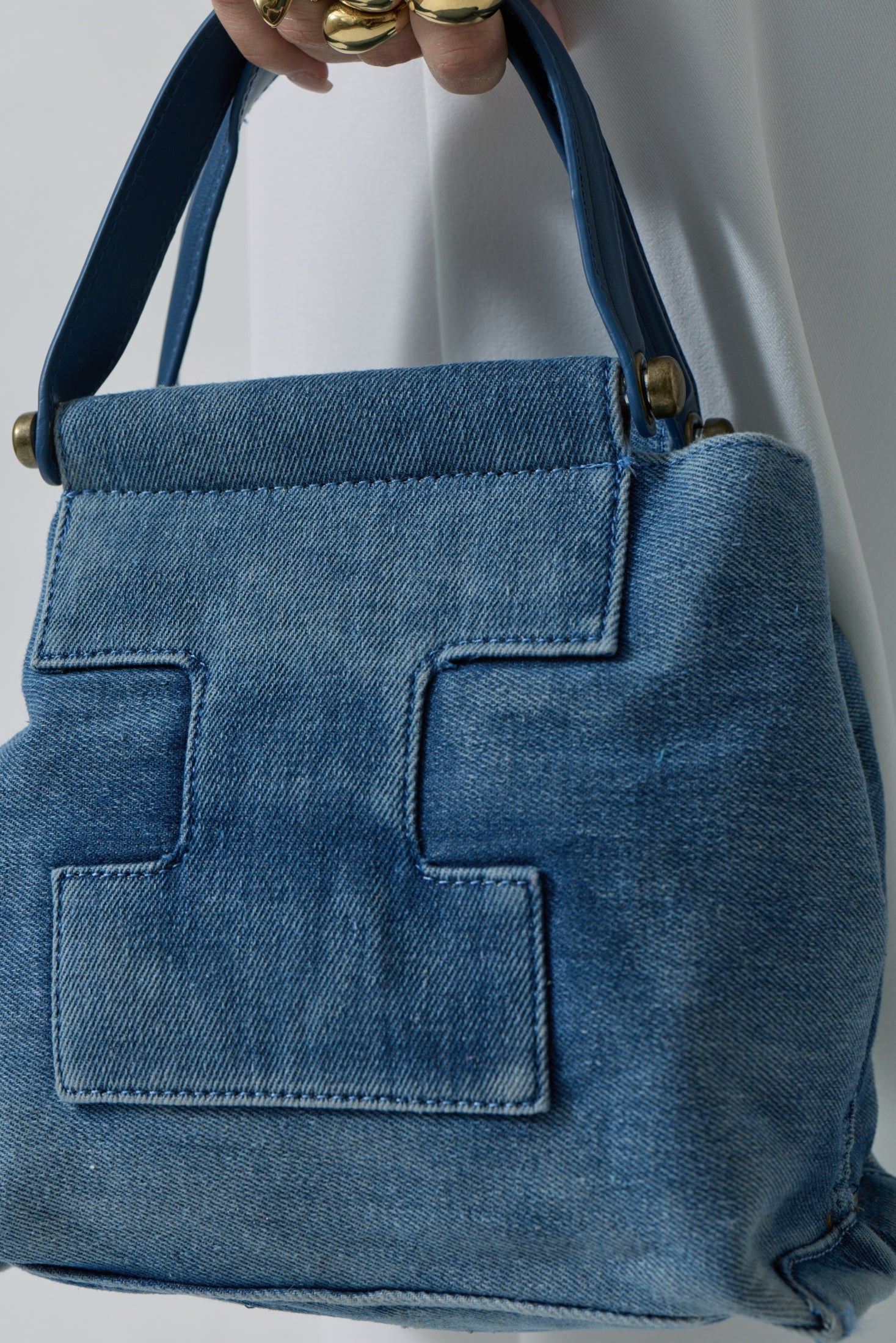 Denim Bag denim|Colore:Denim