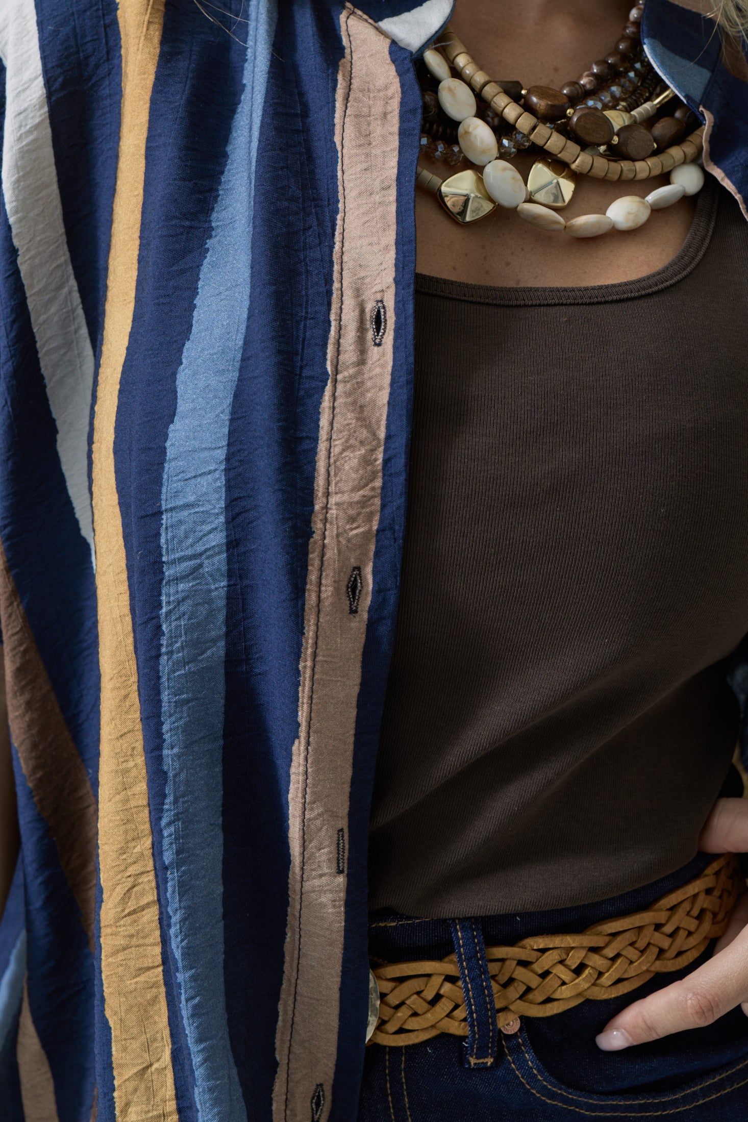 Camicia Malibu blu|Colore:Blu
