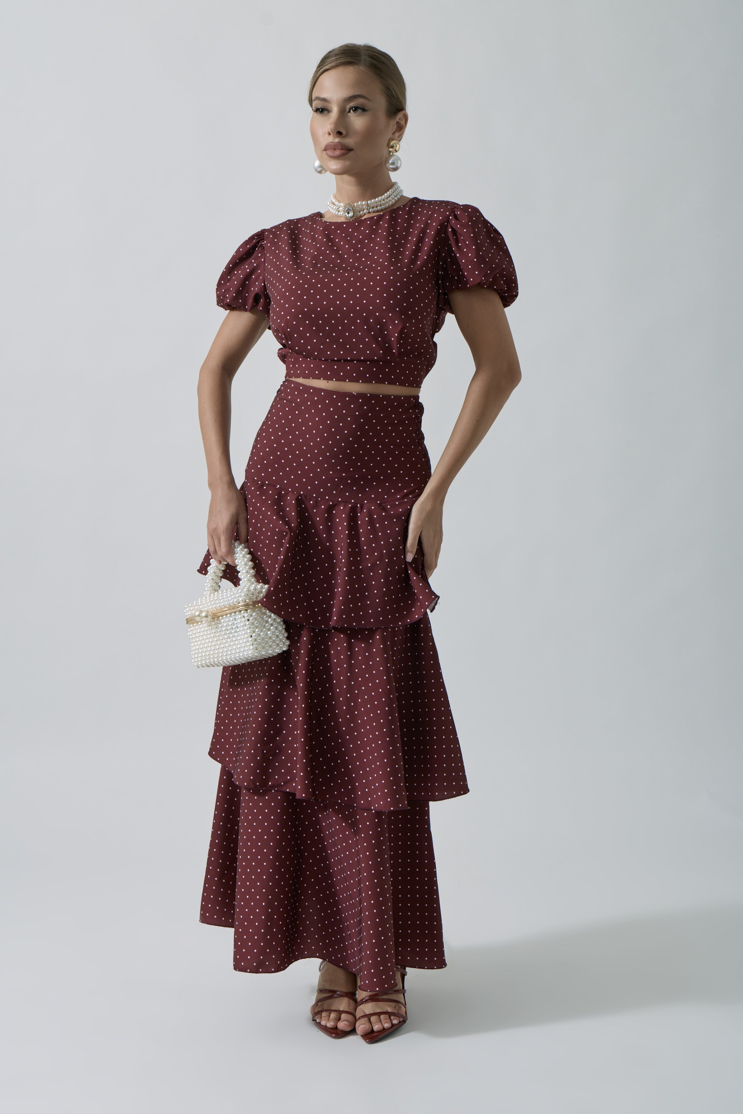 Coordinato Lola bordeaux|Colore:Bordeaux