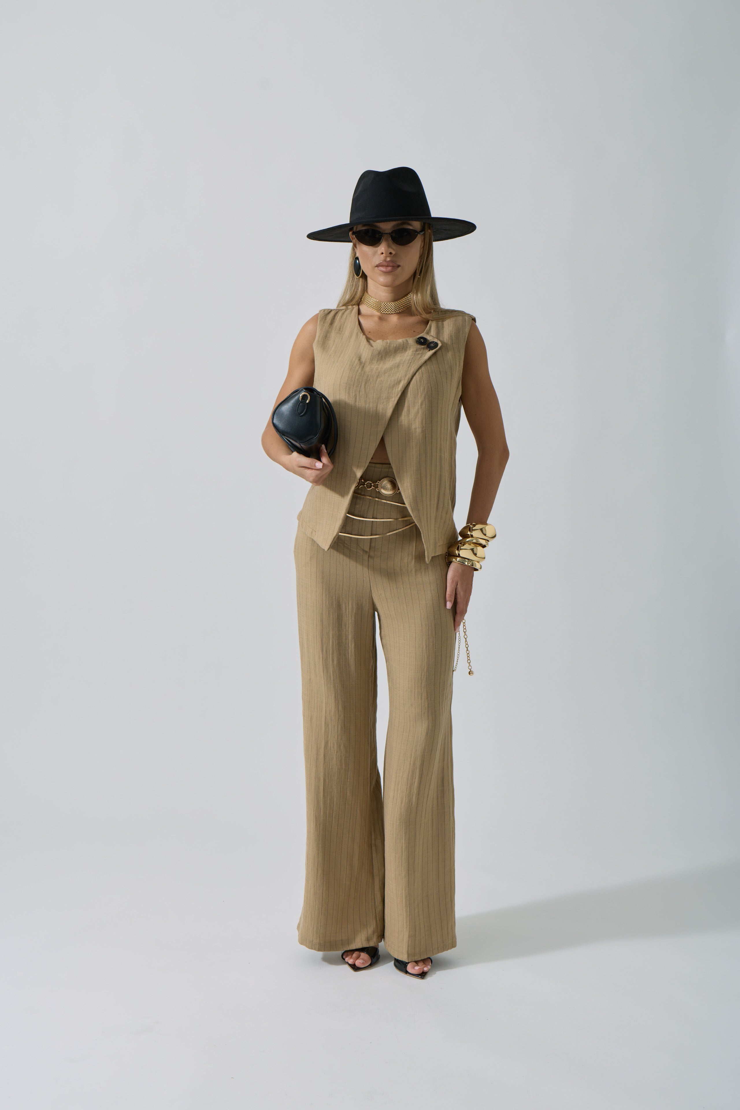 Pantalone Harpey cammello|Colore:Cammello