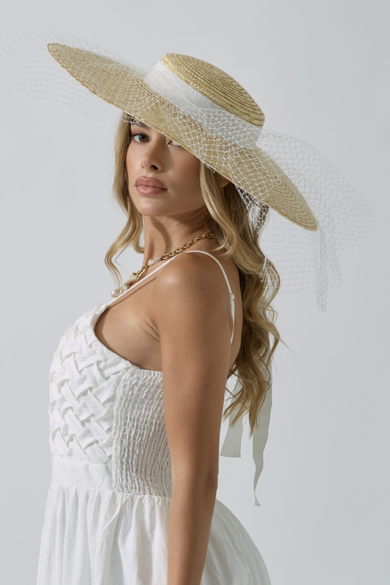 Cappello Nizza Bianco|Colore:Bianco