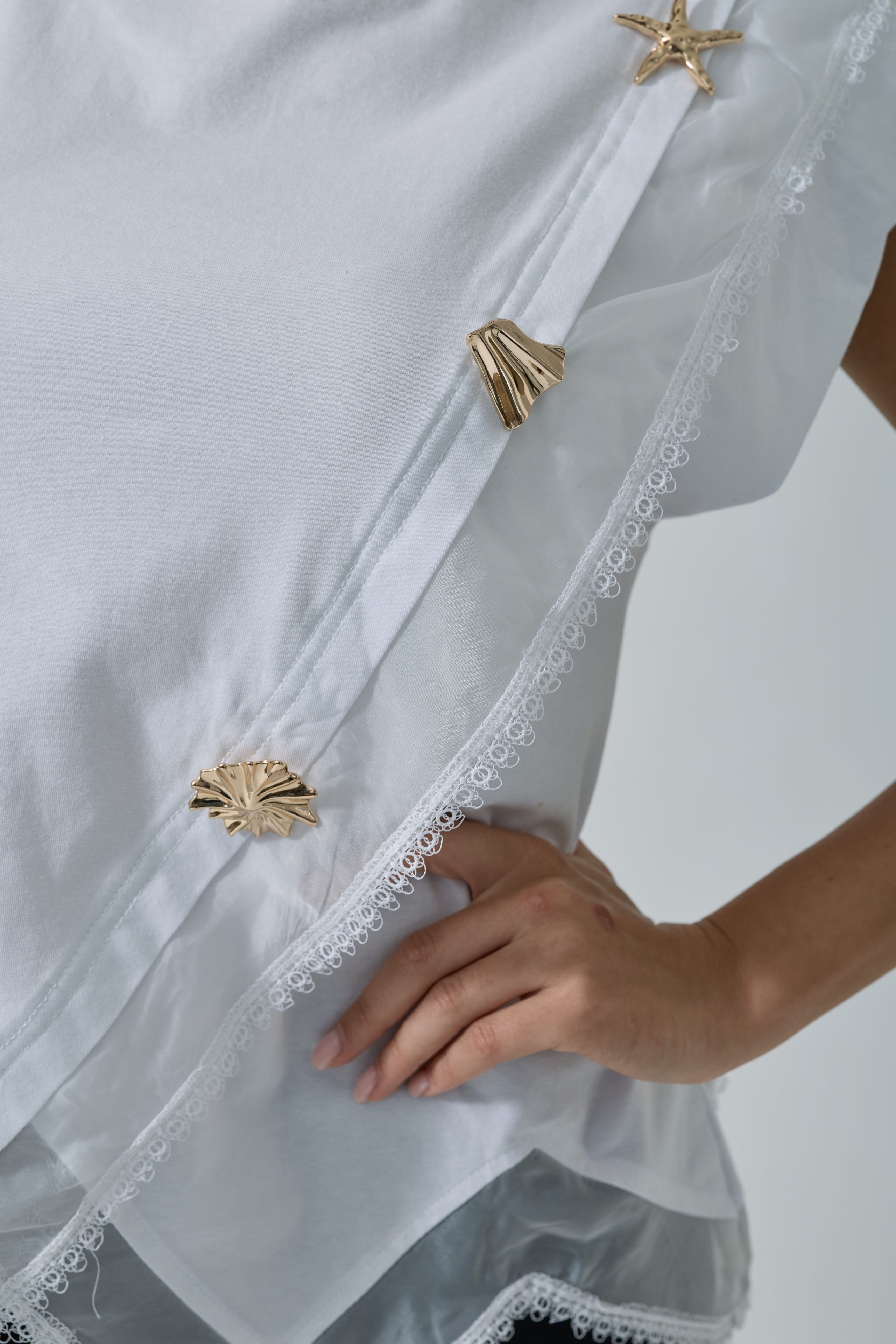 Maglia Cannes bianco|Colore:Bianco