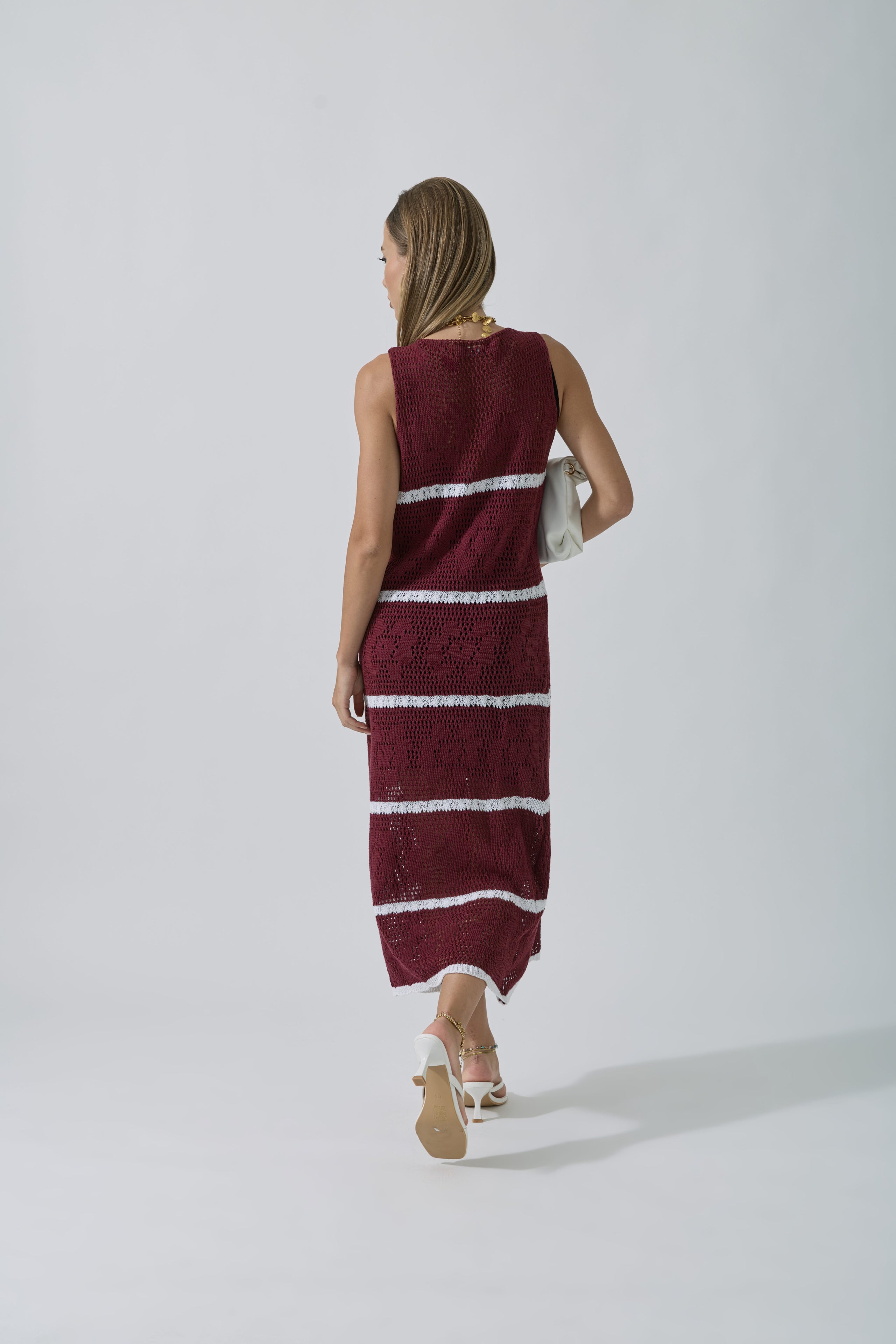 Abito Copricostume Luisa bordeaux|Colore:Bordeaux