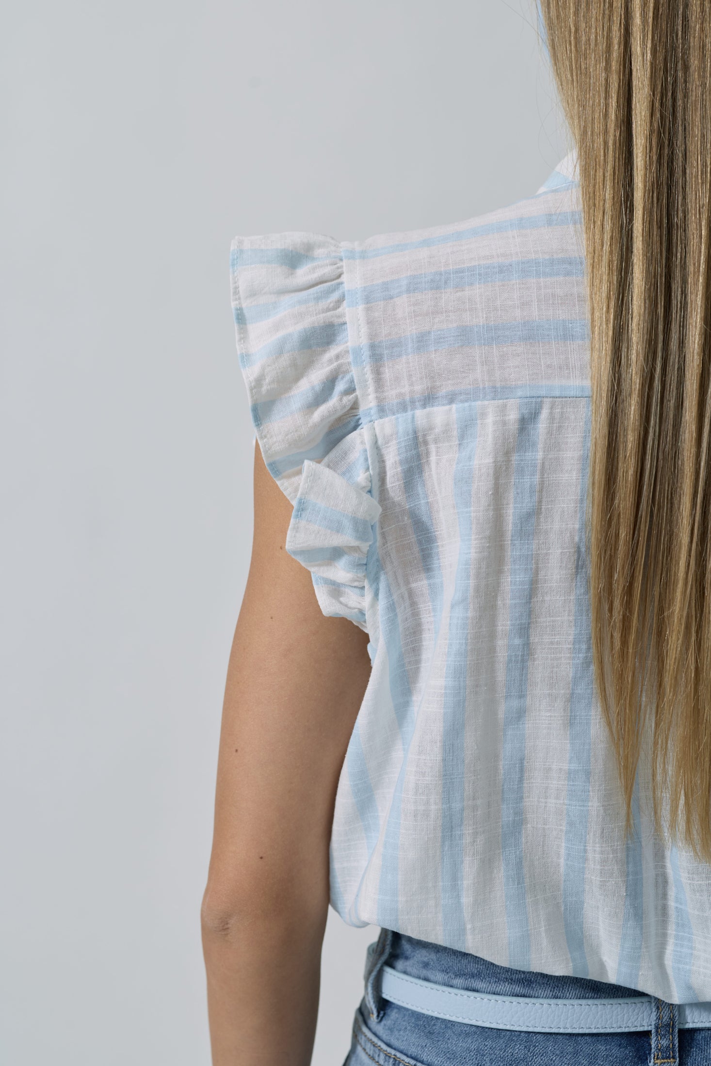 Camicia Ada celeste|Colore:Celeste