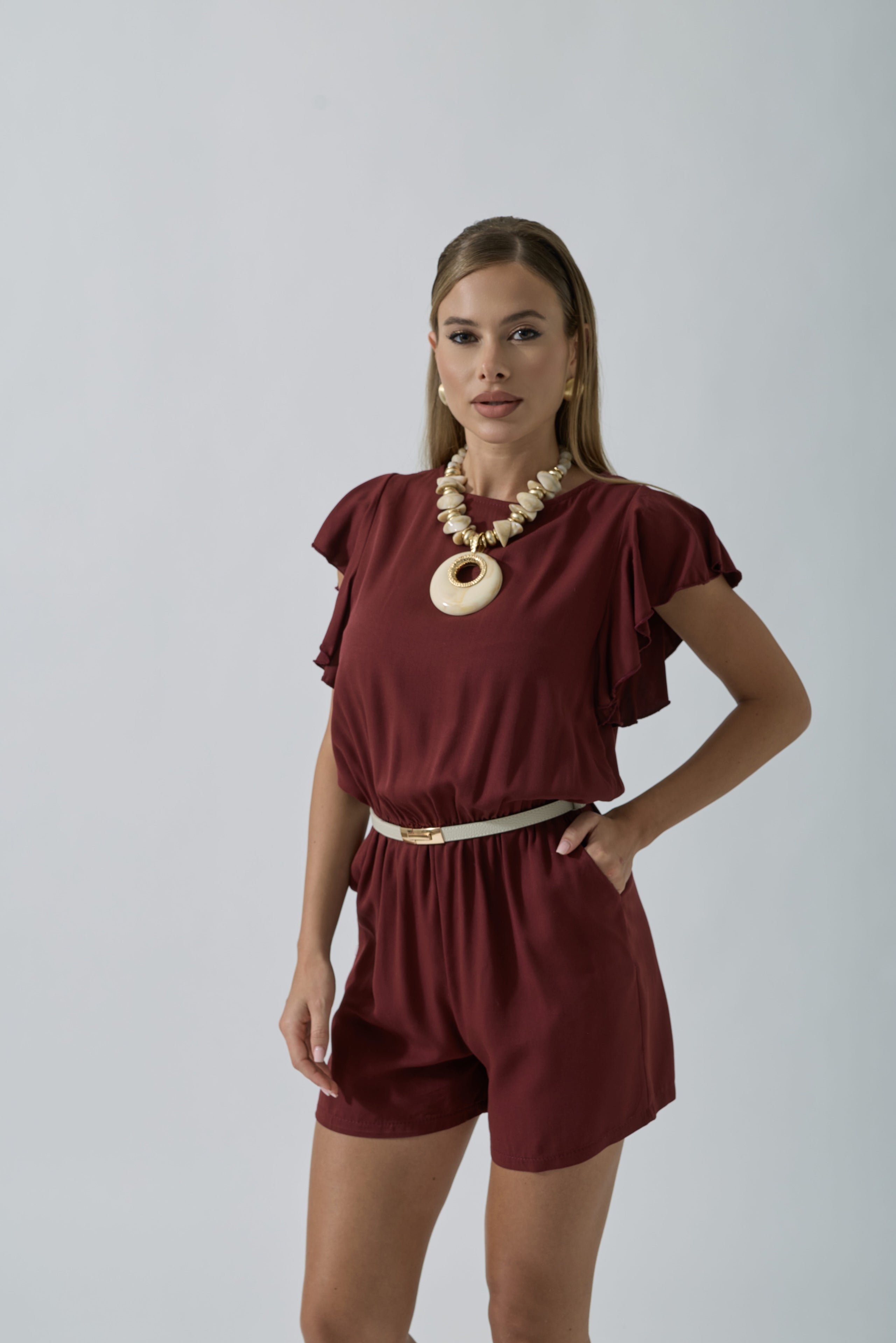 Tuta Aloe bordeaux|Colore:Bordeaux