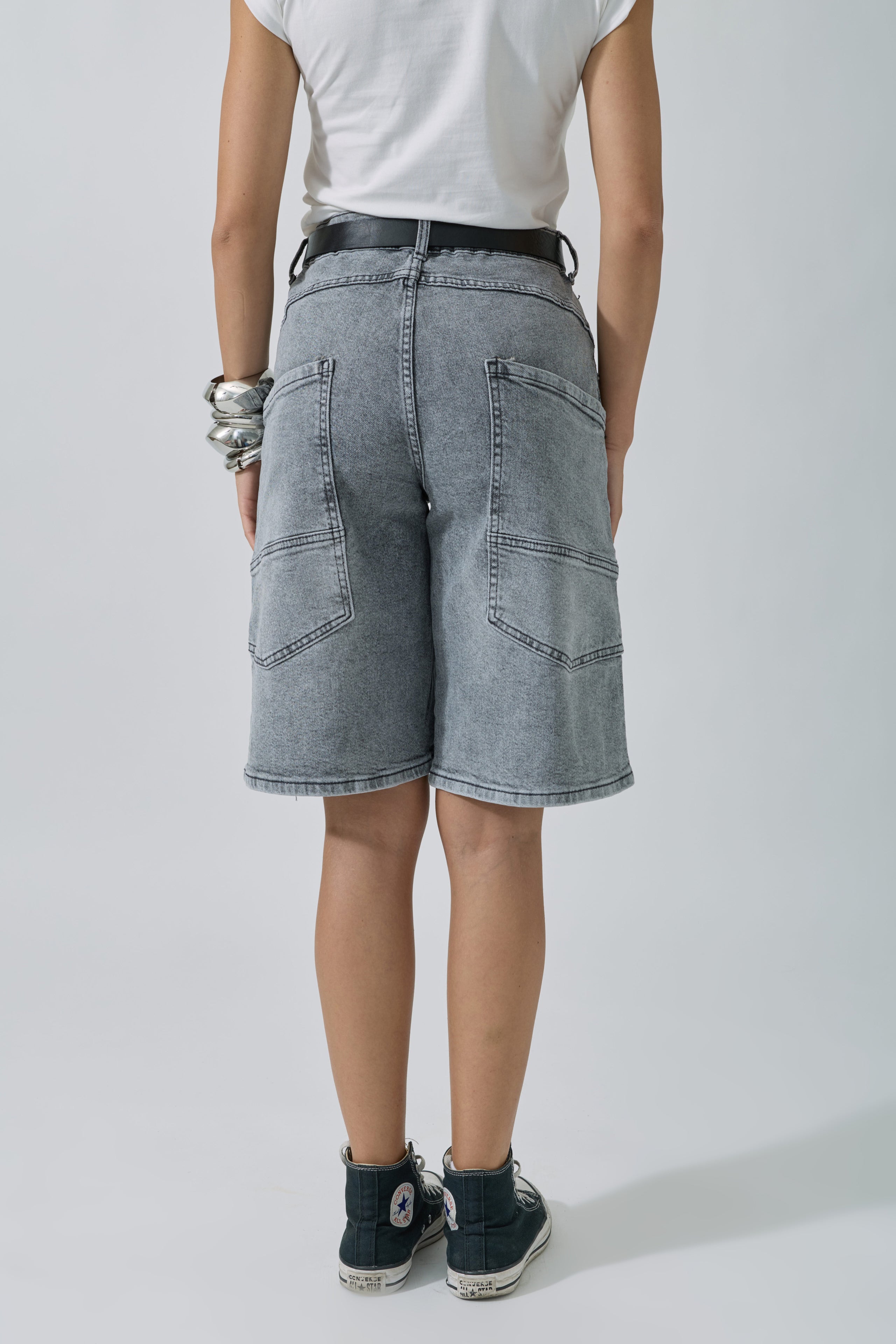 Bermuda Florida denim grigio|Colore:Denim grigio