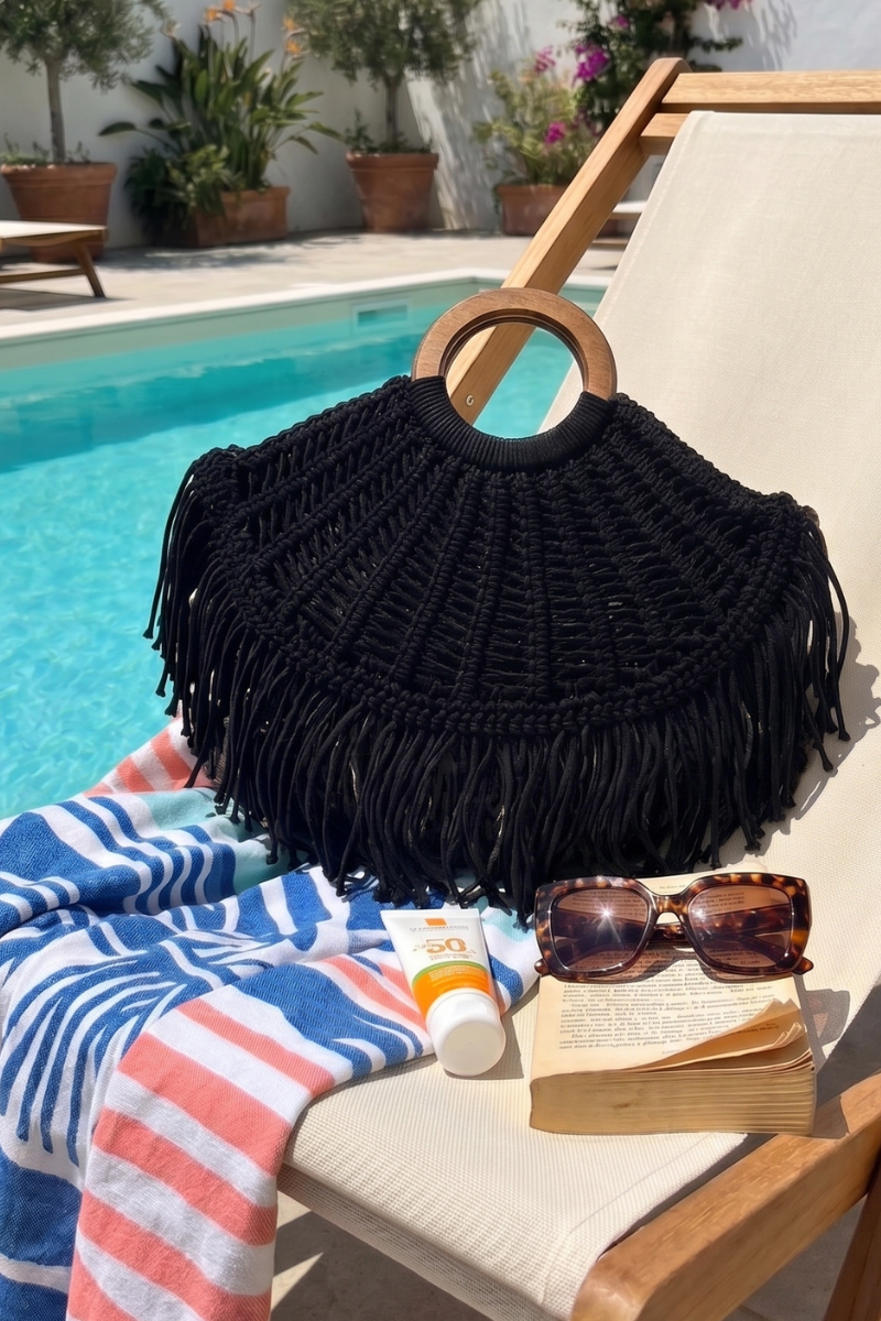 Borsa Nina Nero|Colore:Nero