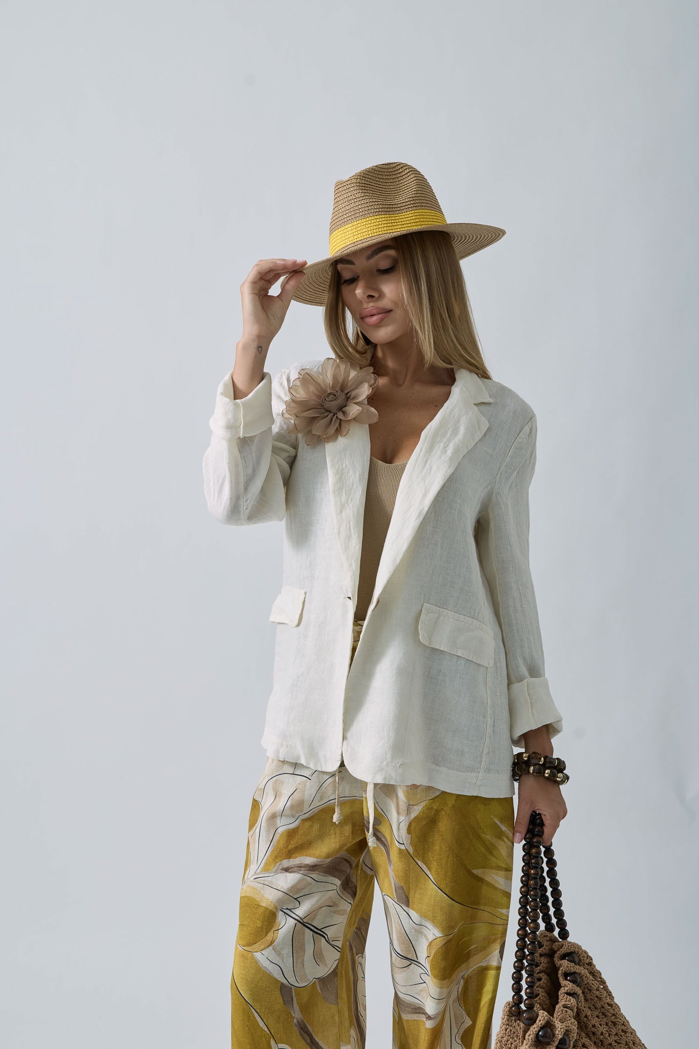 Giacca Cairo beige chiaro|Colore:Beige chiaro