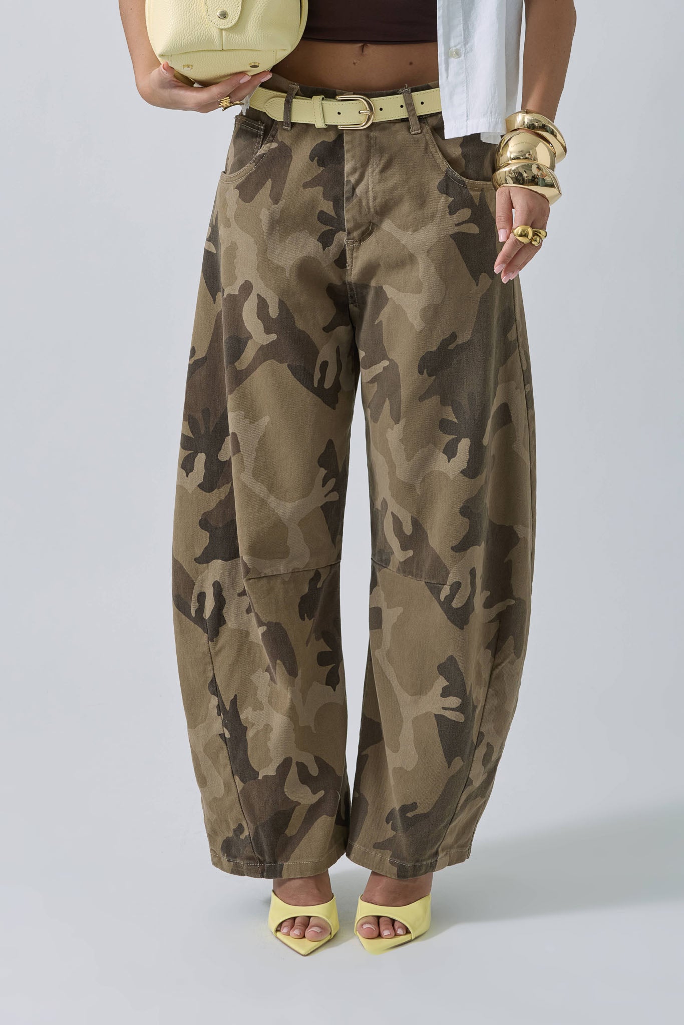 Pantalone Military fango|Colore:Fango