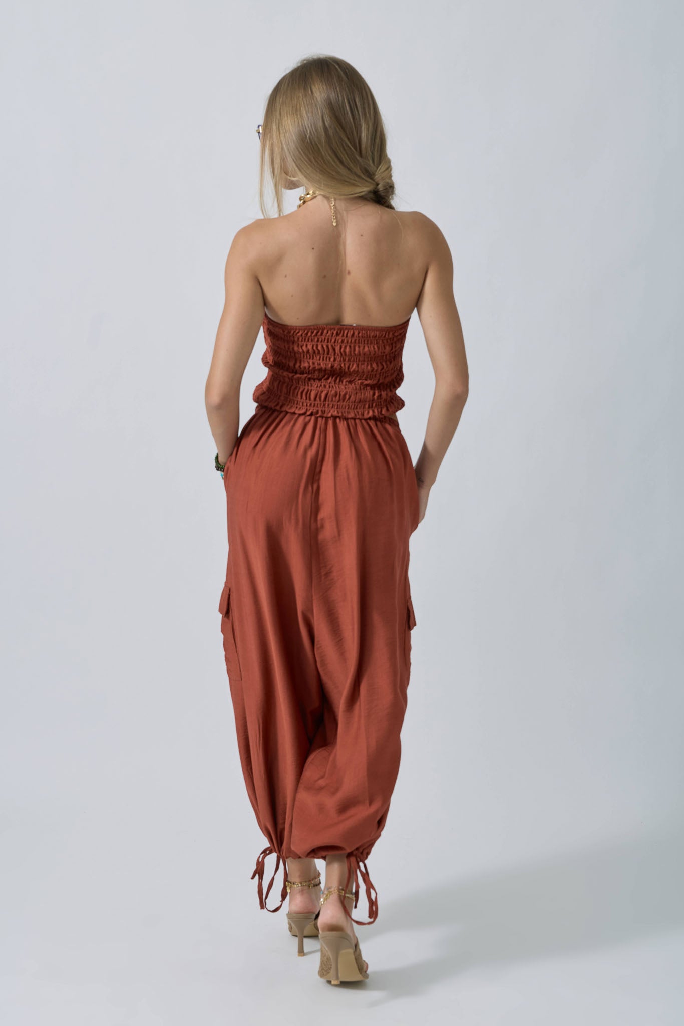 Tuta Boho coccio|Colore:Coccio