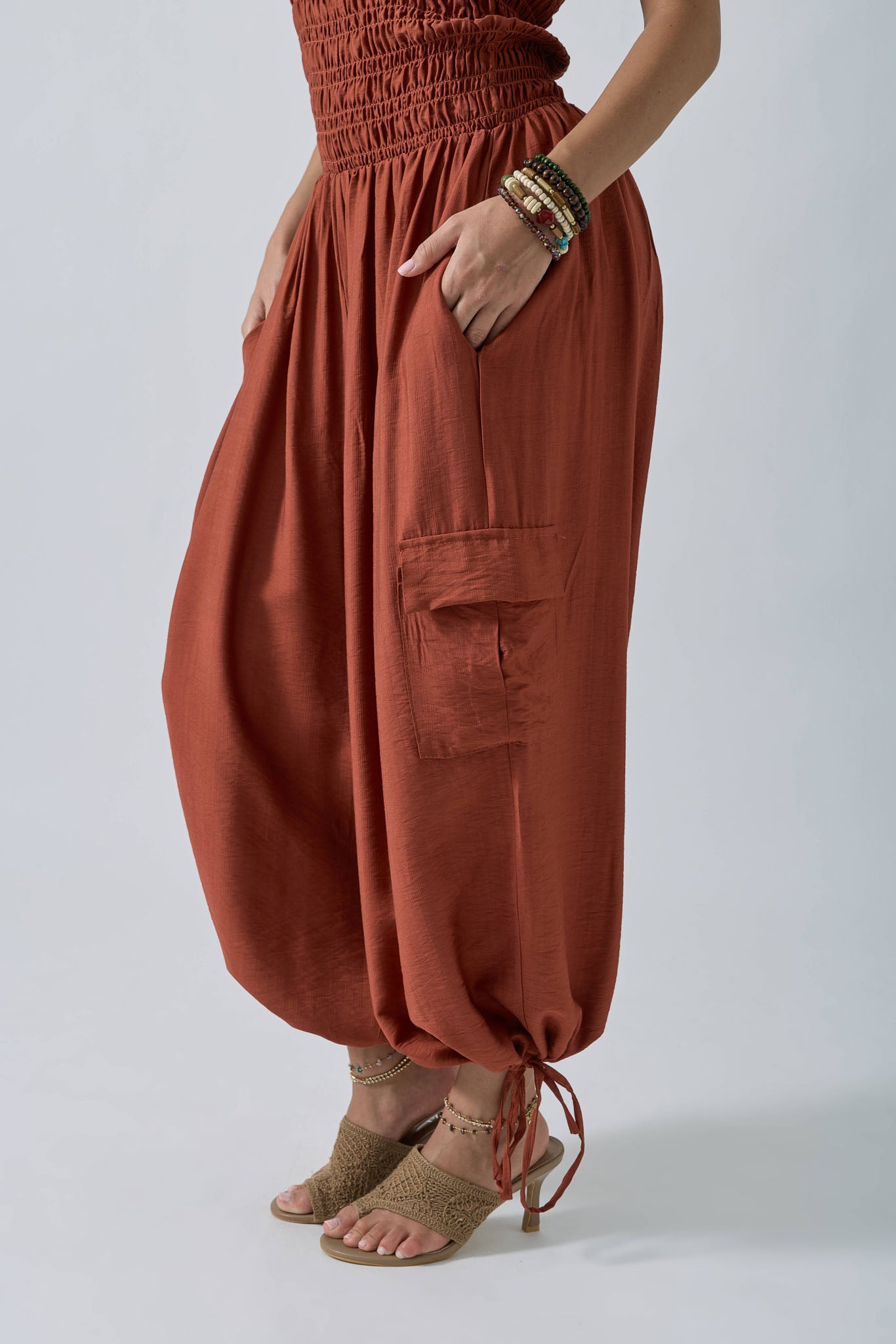 Tuta Boho coccio|Colore:Coccio