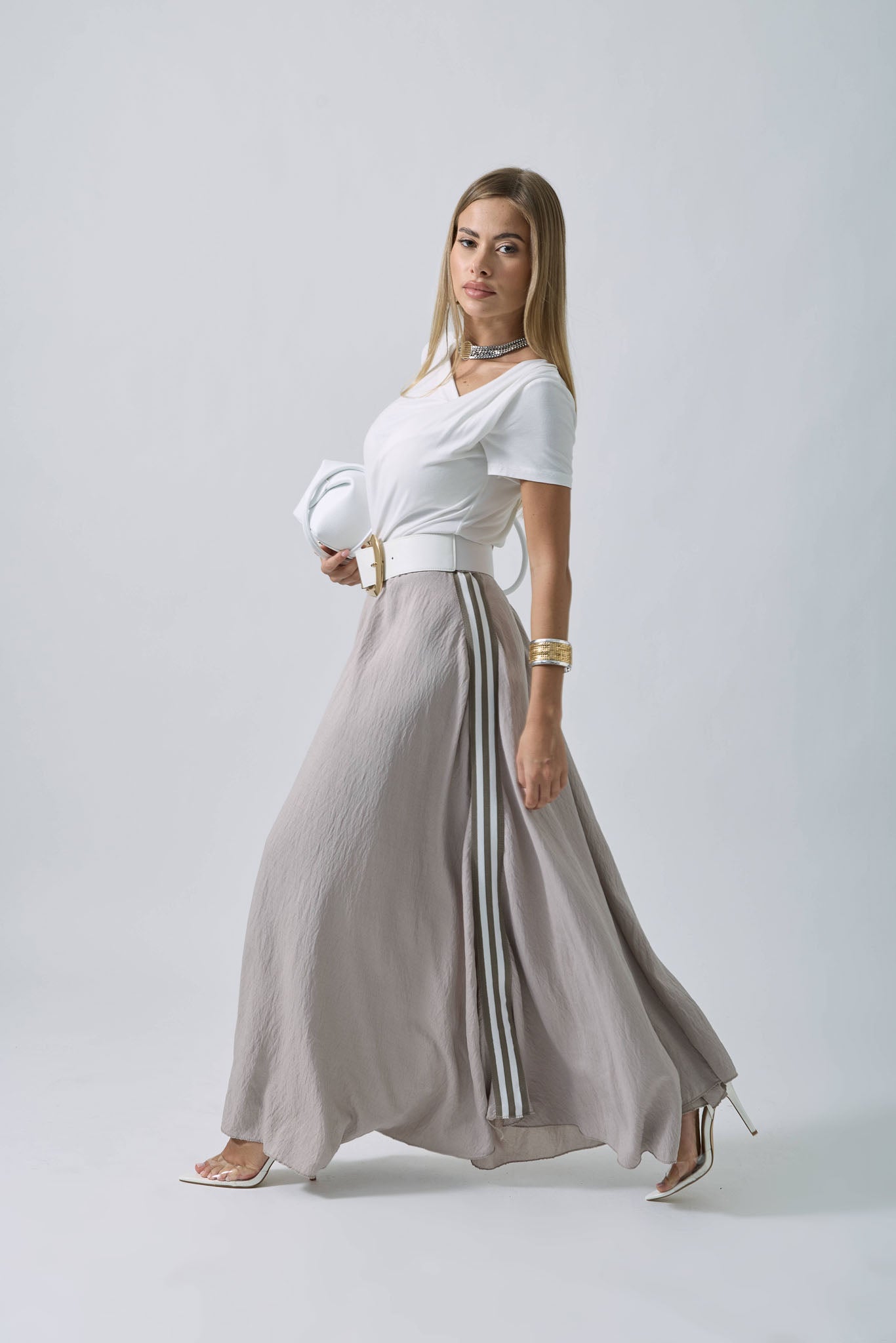 Gonna Urban fango|Colore:Fango