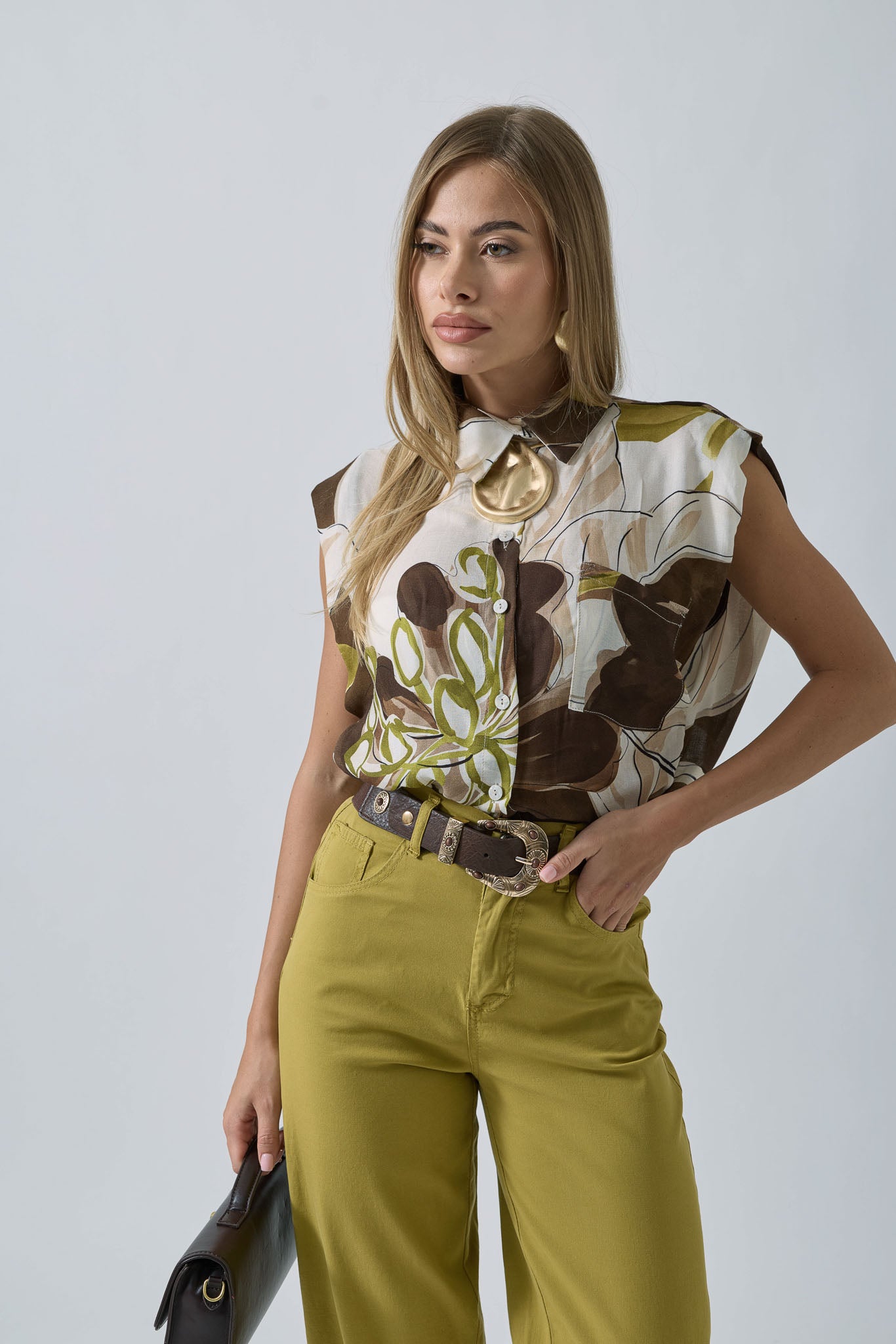 Camicia Selva testa di moro|Colore:Testa di moro