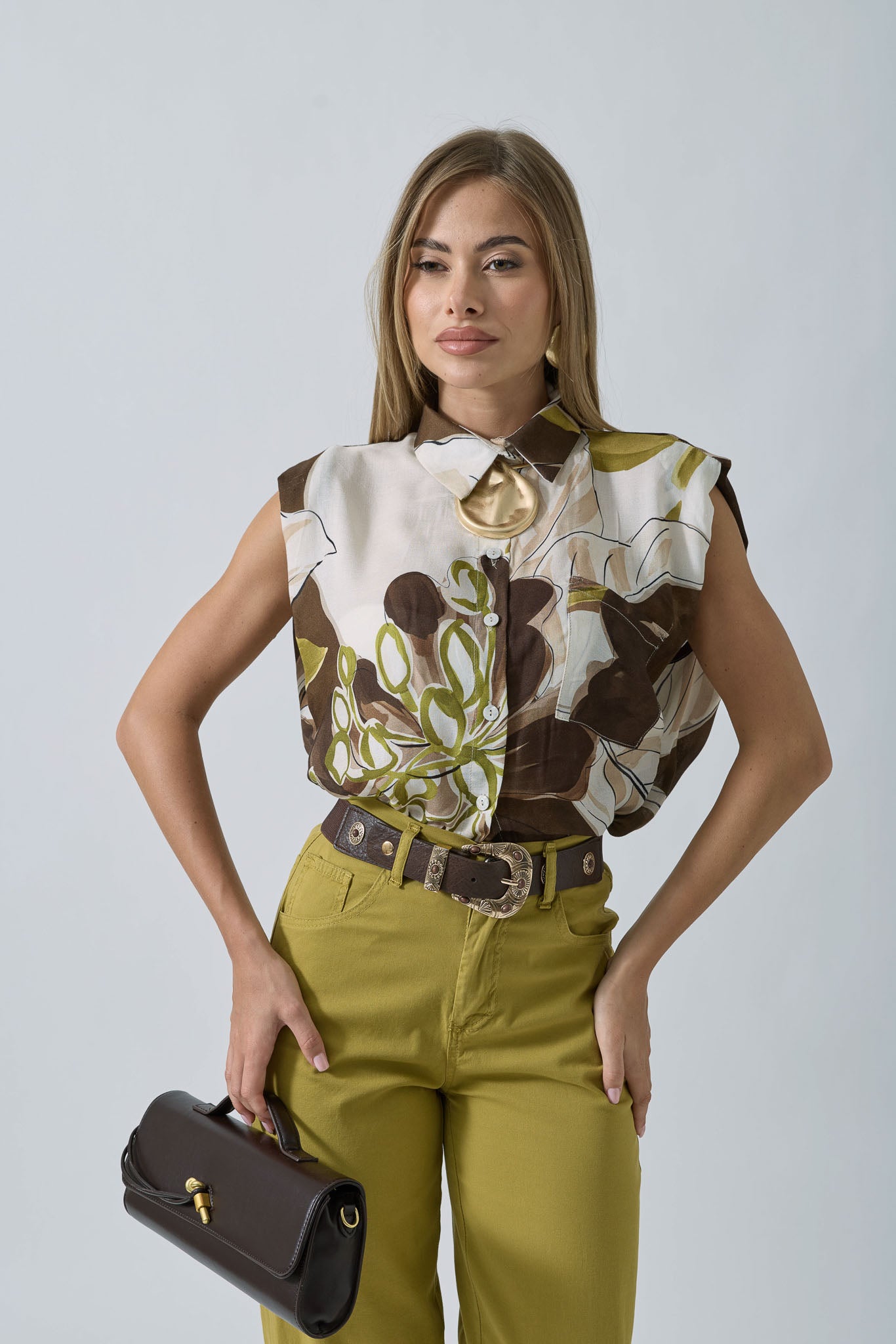 Camicia Selva testa di moro|Colore:Testa di moro