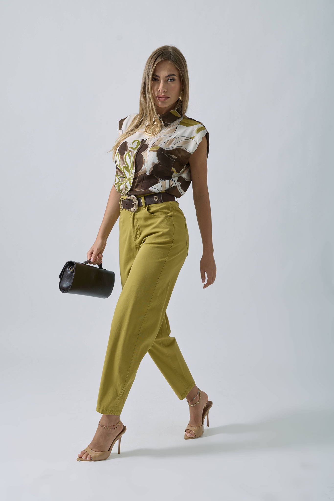 Pantalone Egypt verde|Colore:Verde