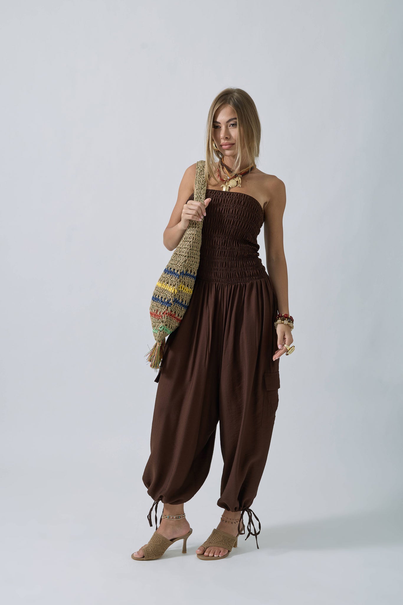 Tuta Boho Testa di moro|Colore:Testa di moro