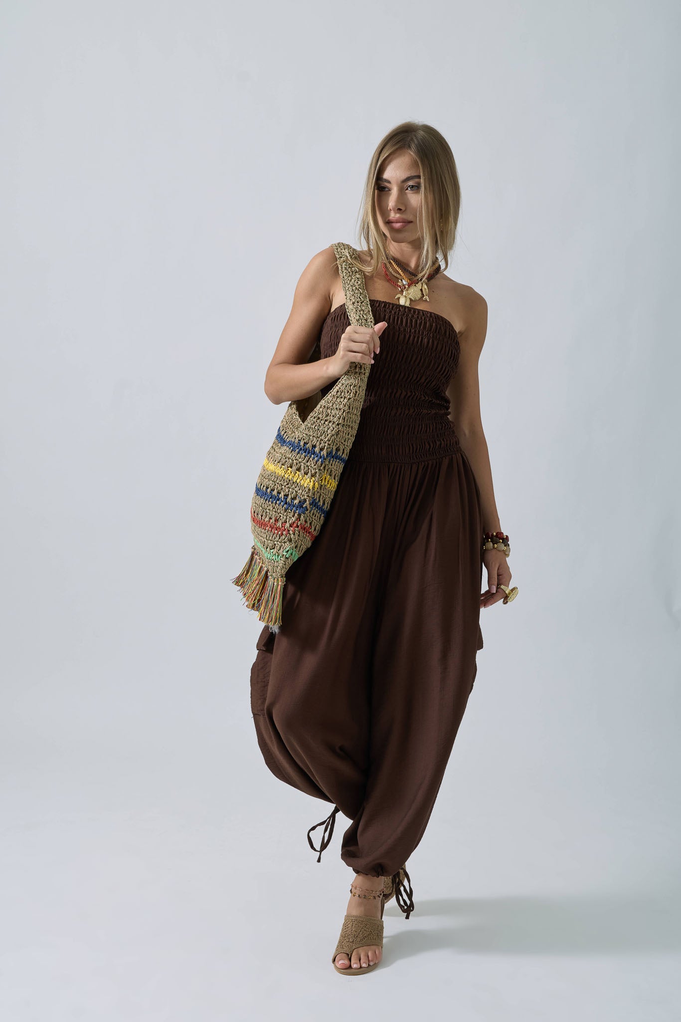Tuta Boho Testa di moro|Colore:Testa di moro