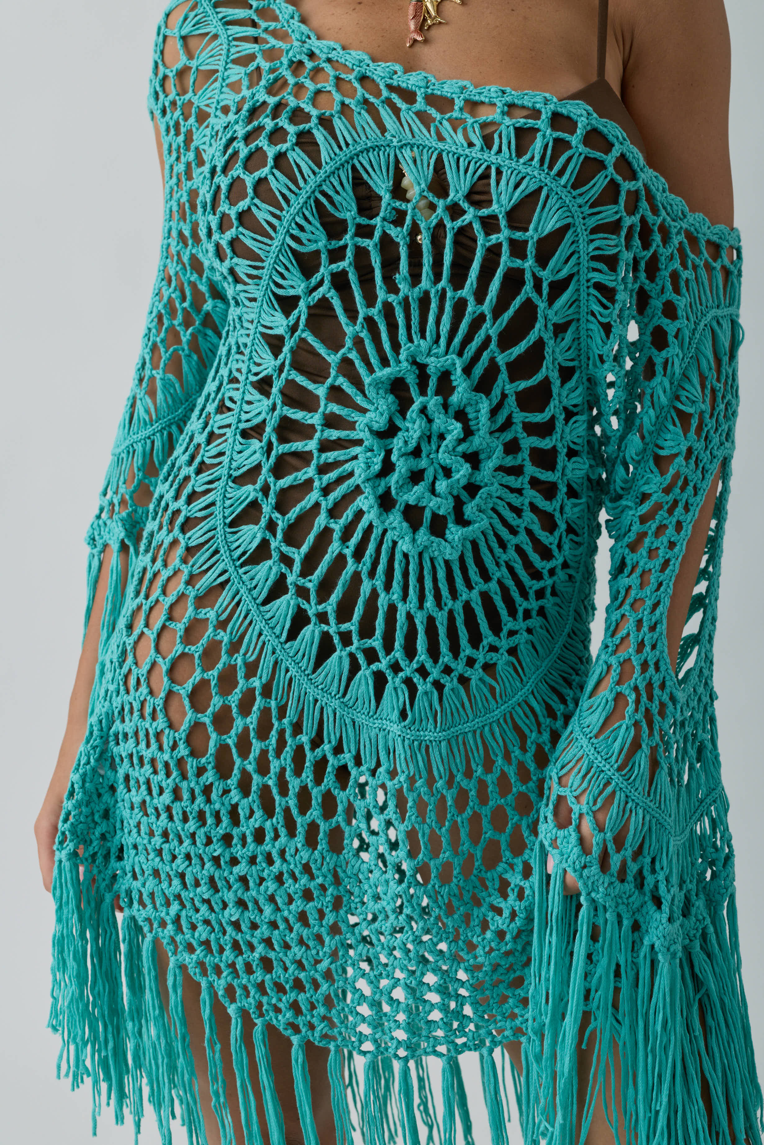 Copricostume Ariel acquamarina|Colore:Acquamarina