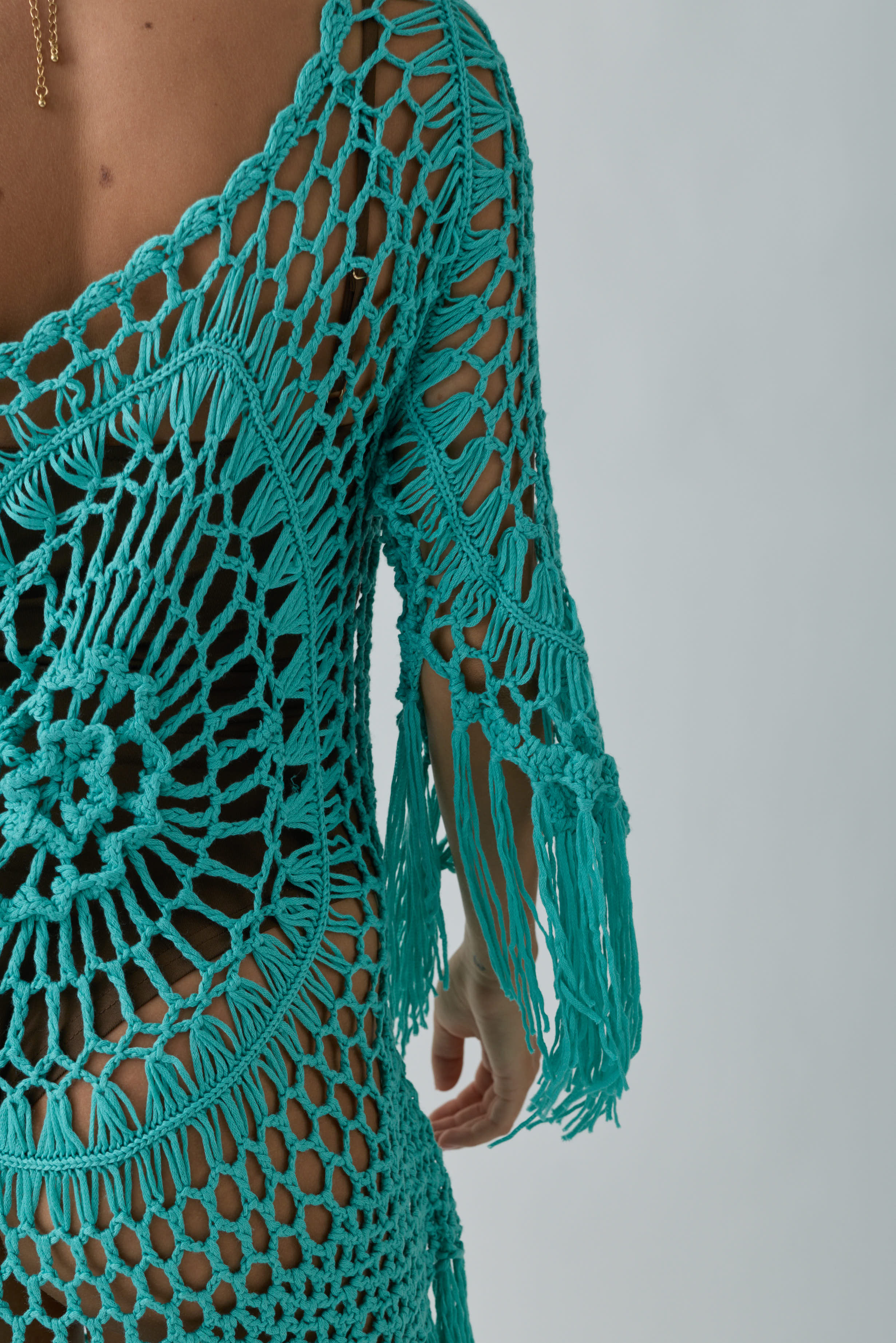 Copricostume Ariel acquamarina|Colore:Acquamarina