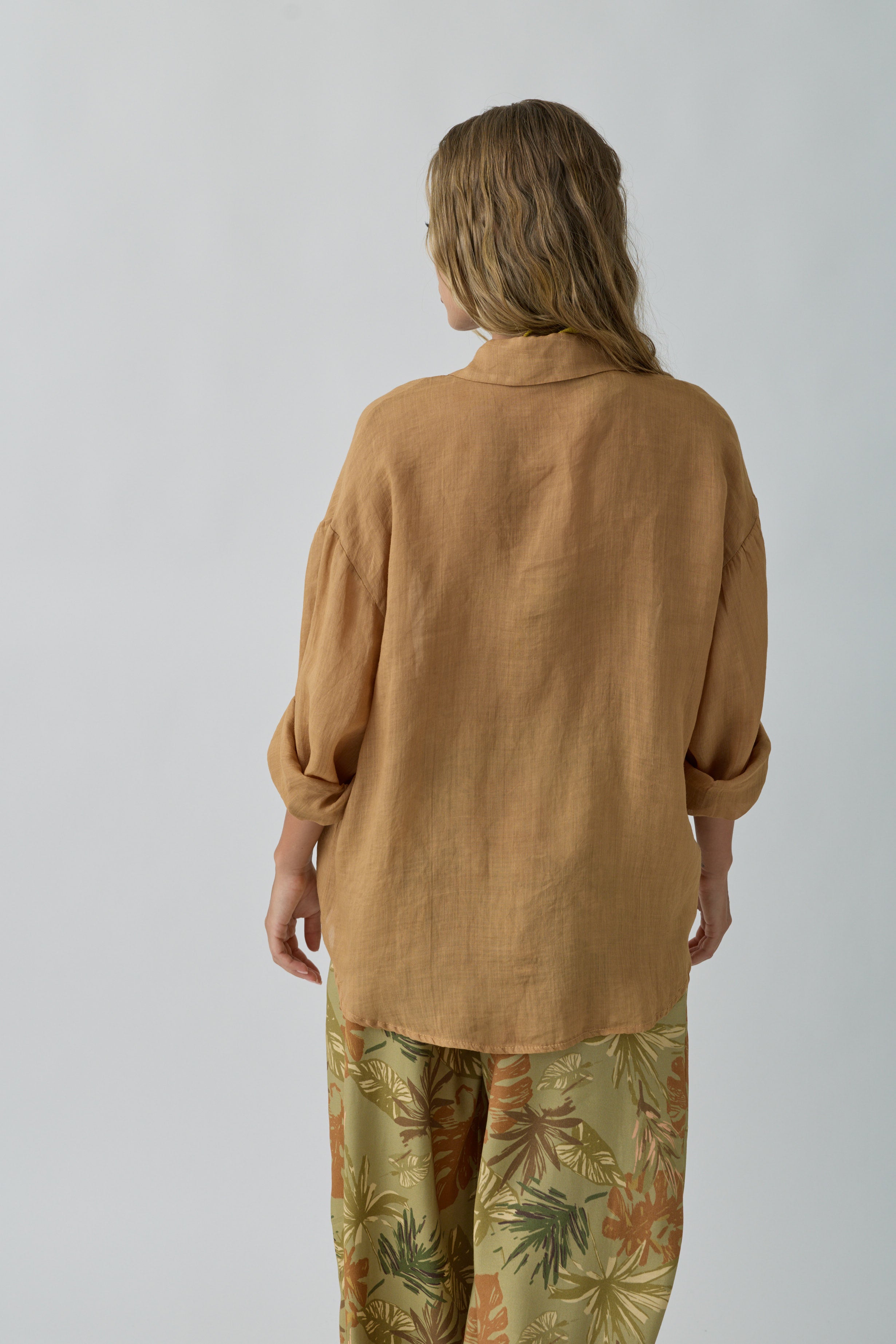 Camicia Ines Ocra|Colore:Ocra