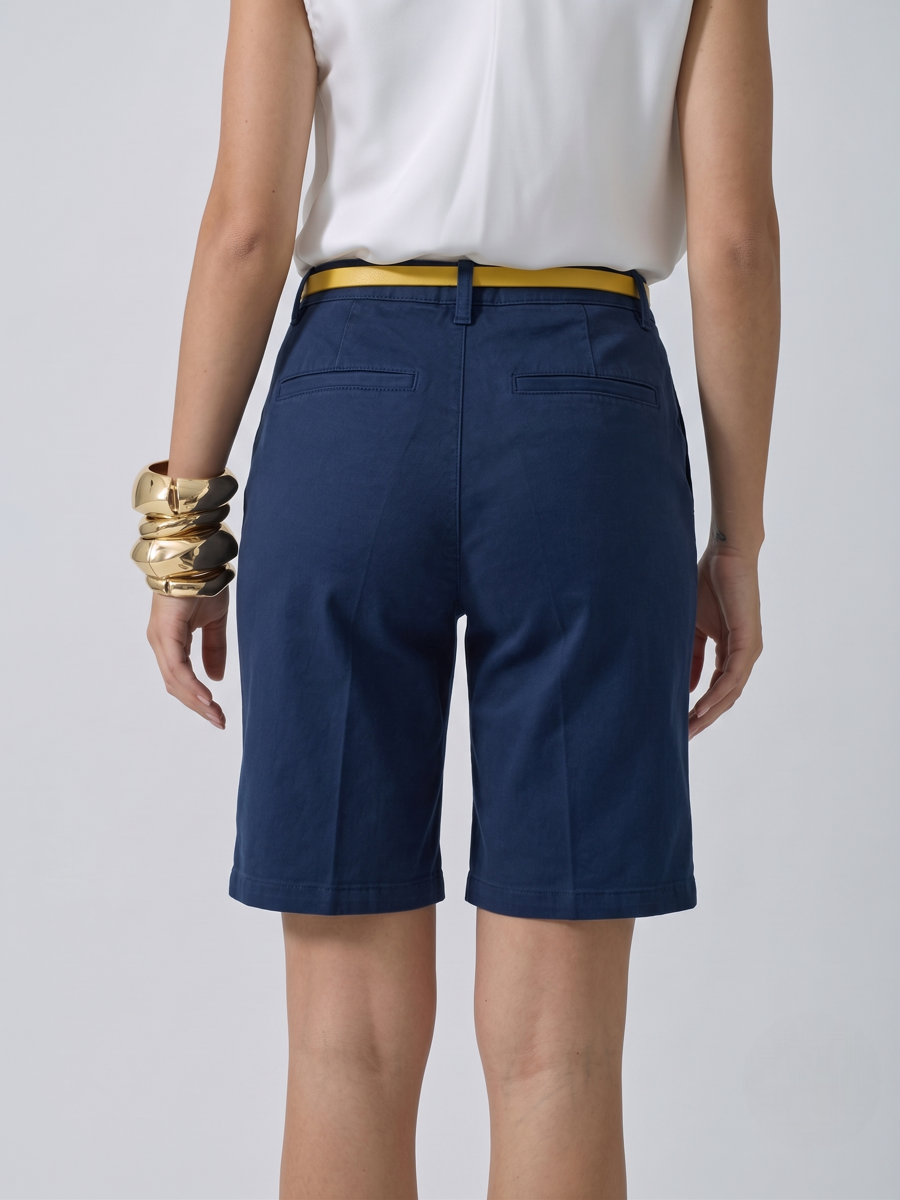 Bermuda Cotton Blu|Colore:Blu