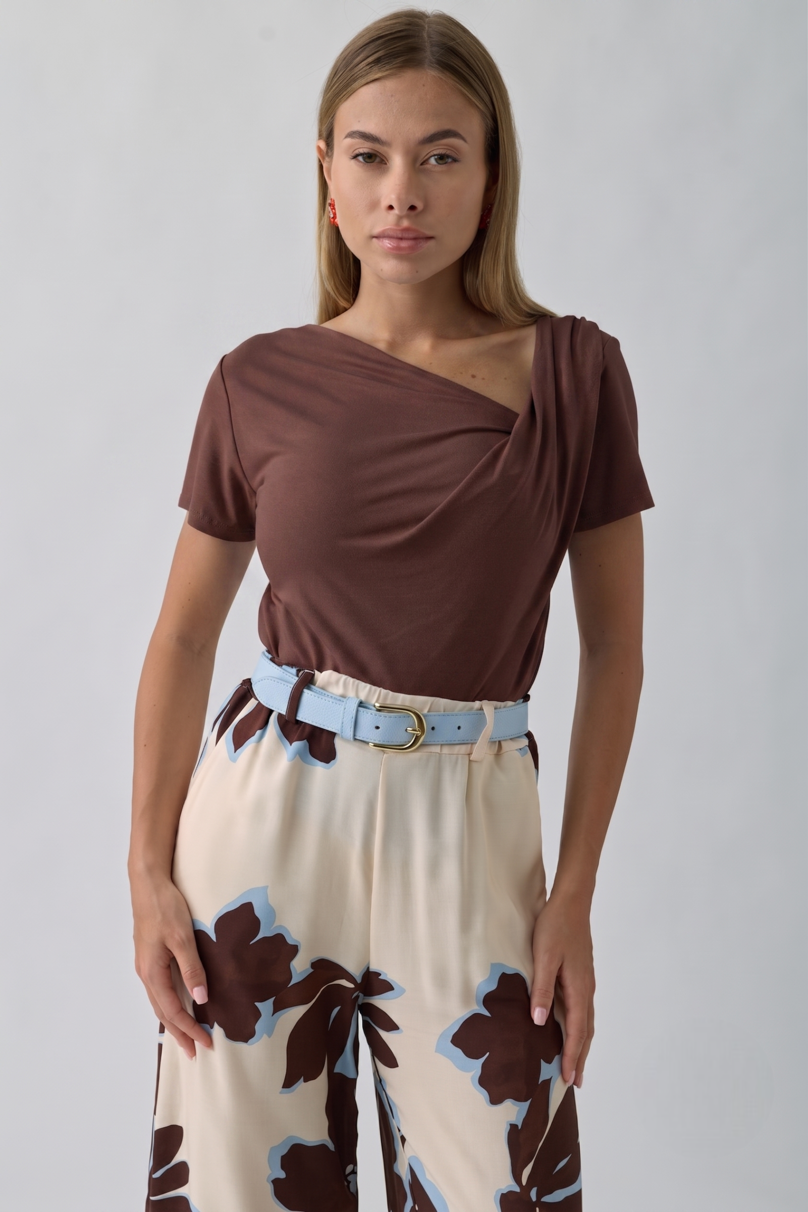 Maglia Onda Cacao|Colore:Cacao