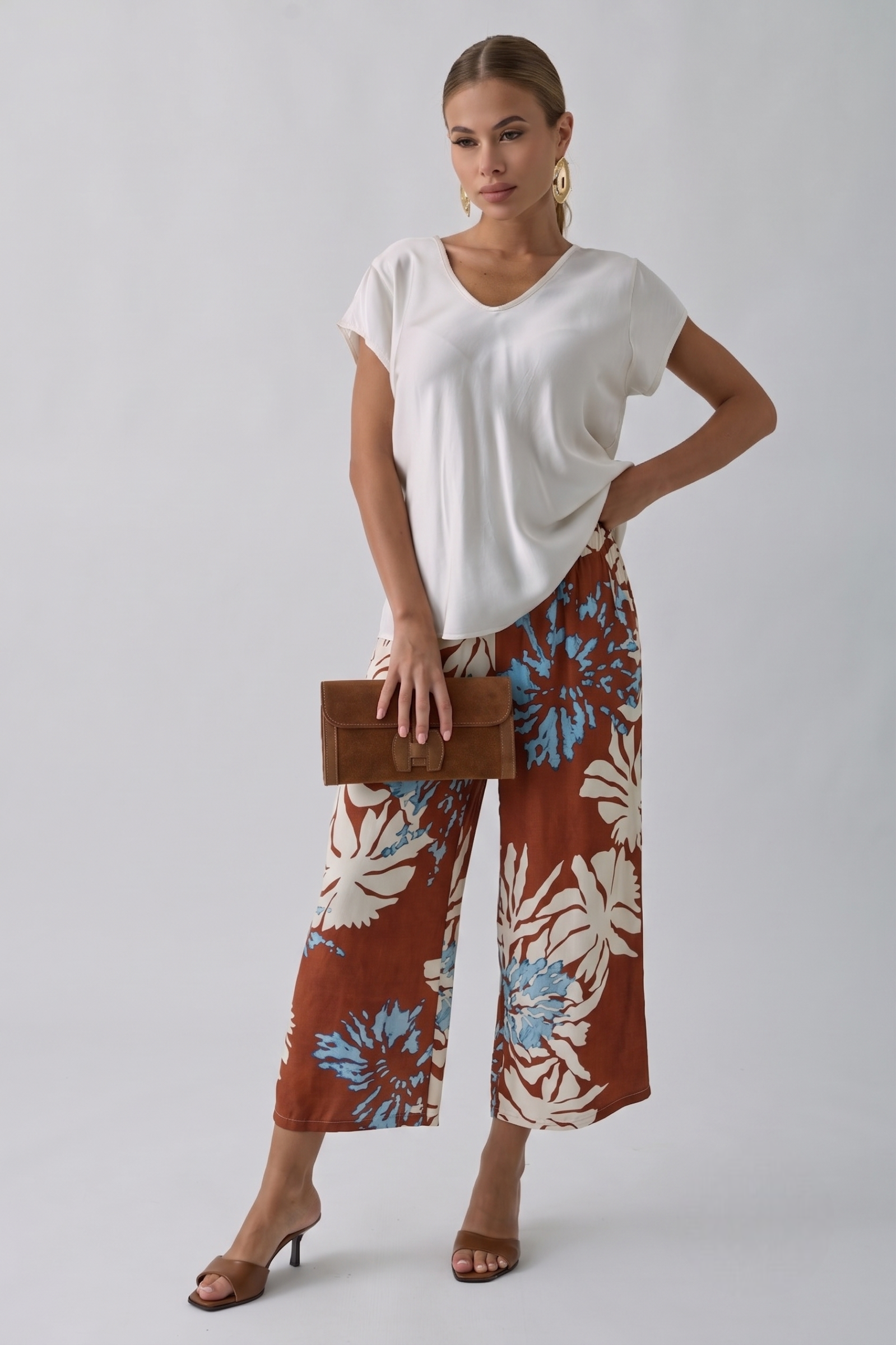 Pantalone India tabacco|Colore:Tabacco