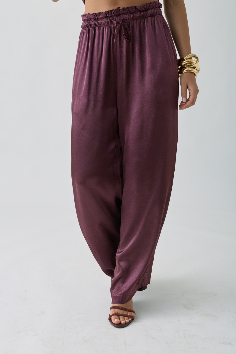 Pantalone Softly malva|Colore:Malva
