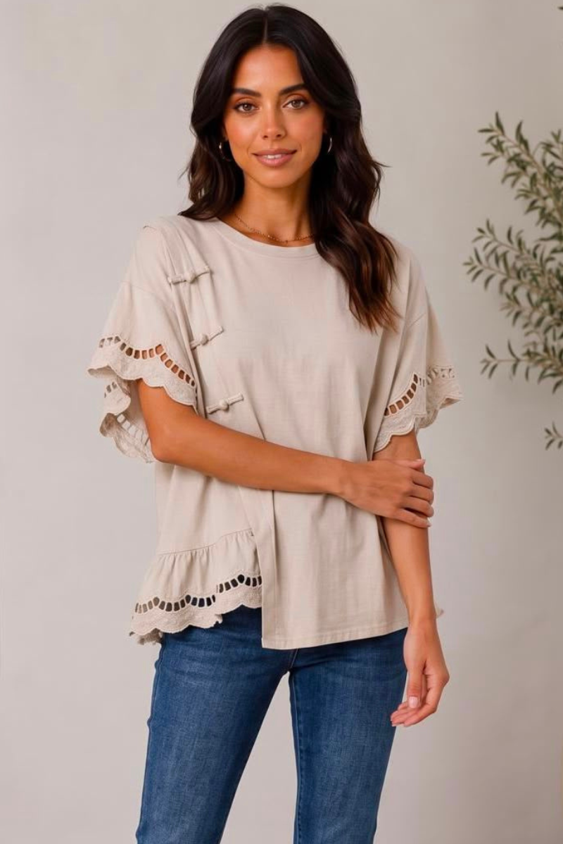 Maglia Karen fango chiaro|Colore:Fango chiaro