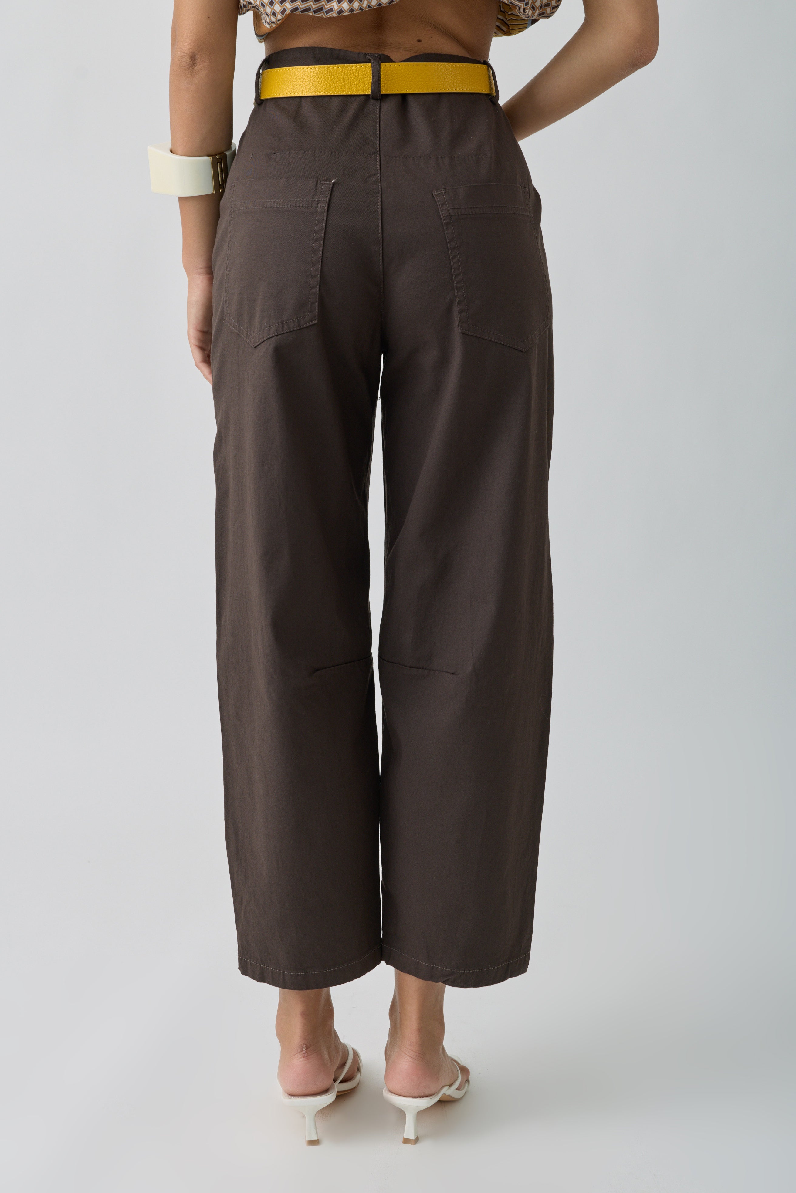 Pantalone Terra Testa di moro|Colore:Testa di moro