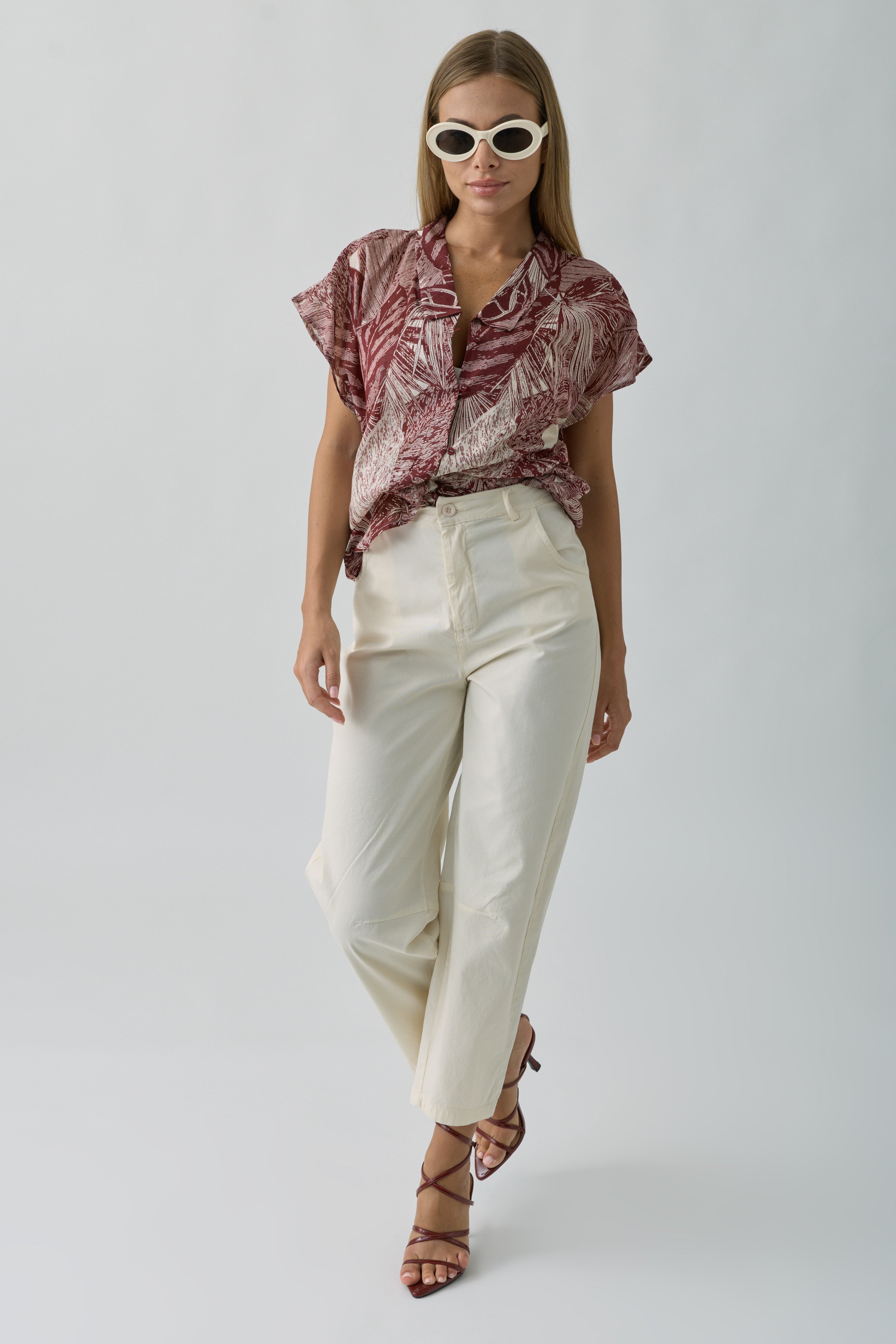 Pantalone Terra Burro|Colore:Burro