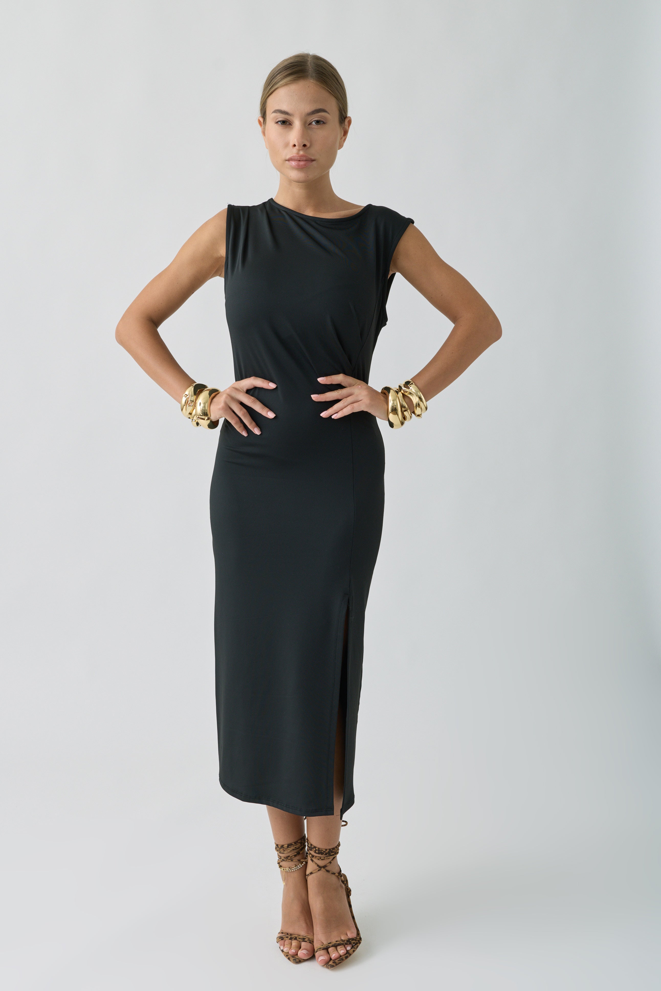 Abito Ines nero|Colore:Nero