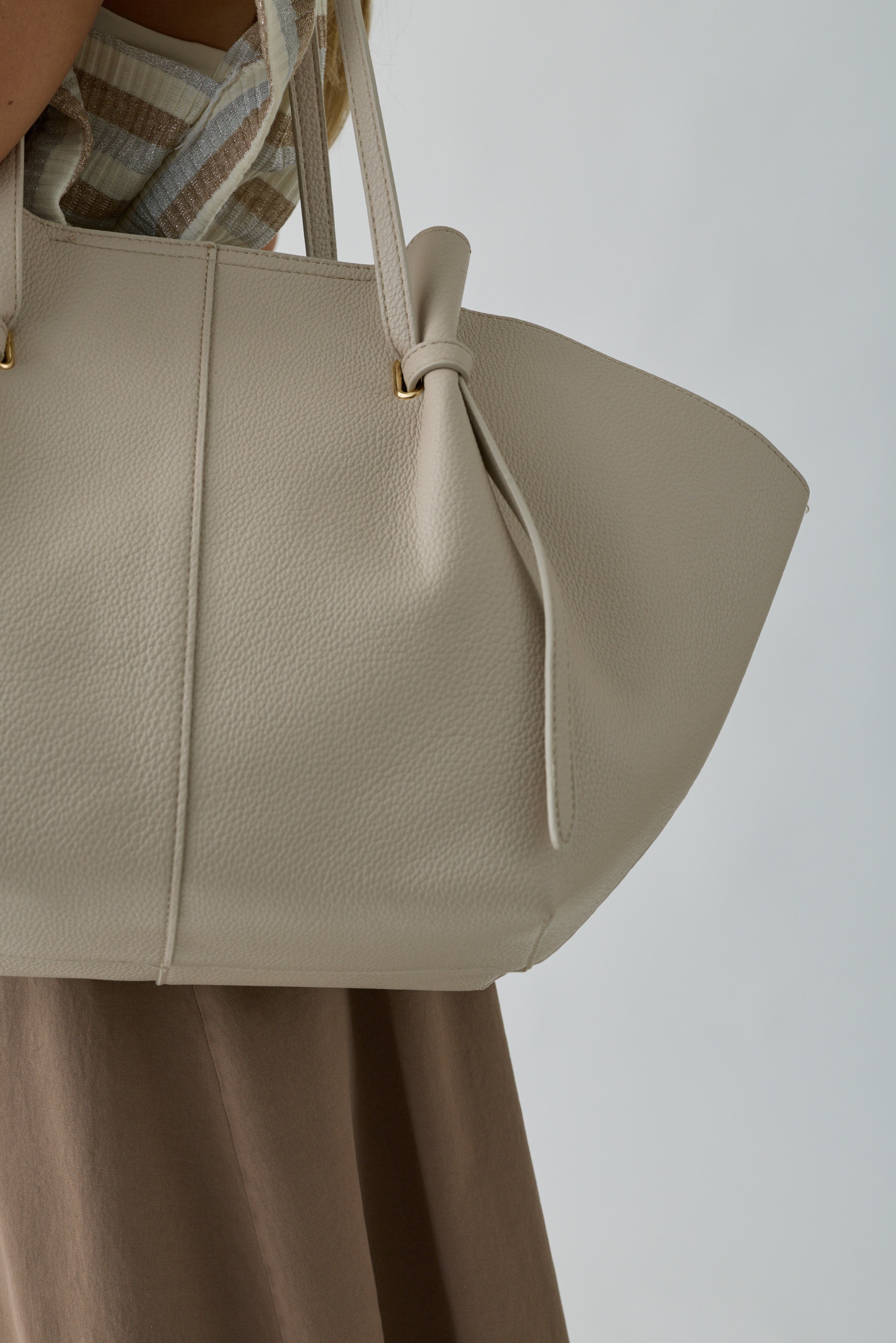Borsa Kim beige chiaro|Colore:Beige chiaro