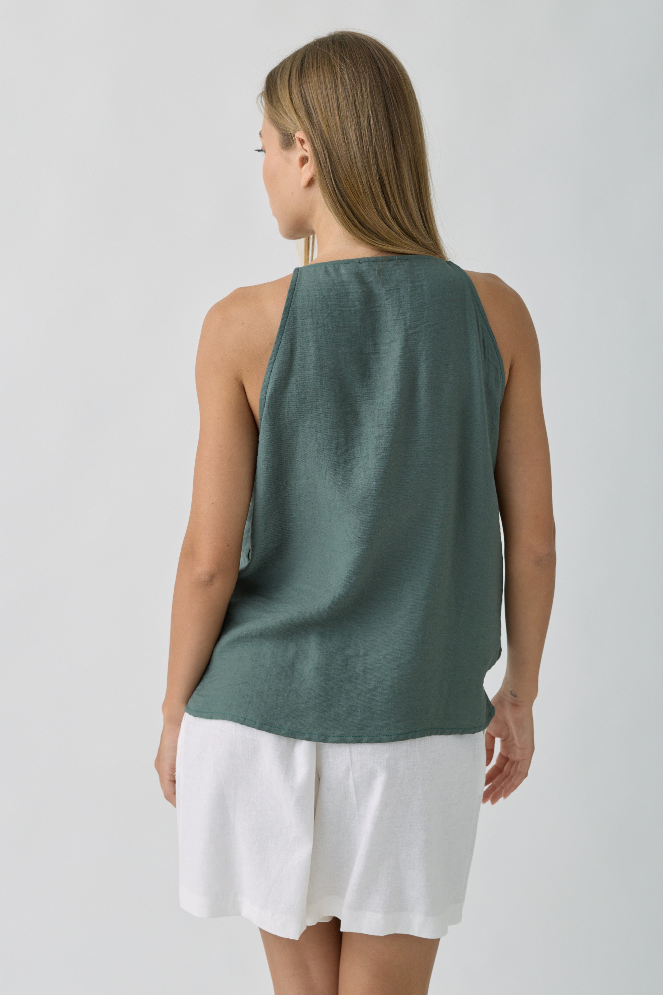 Top Havana Verde militare|Colore:Verde militare